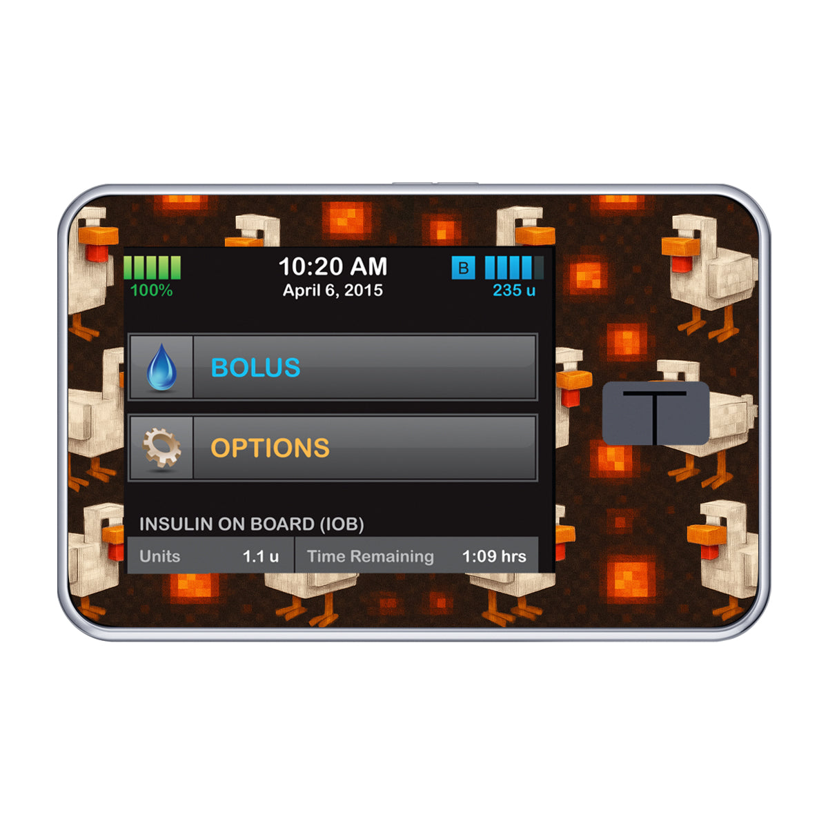 Inferno Chicken Sticker for Tandem t:slim t:slim X2 - Pump Peelz