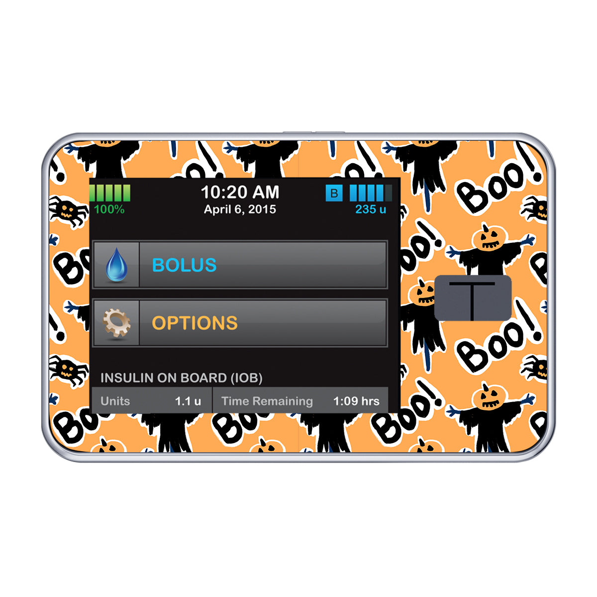 Pumpkin Boo Tandem t:slim X2 - Pump Peelz