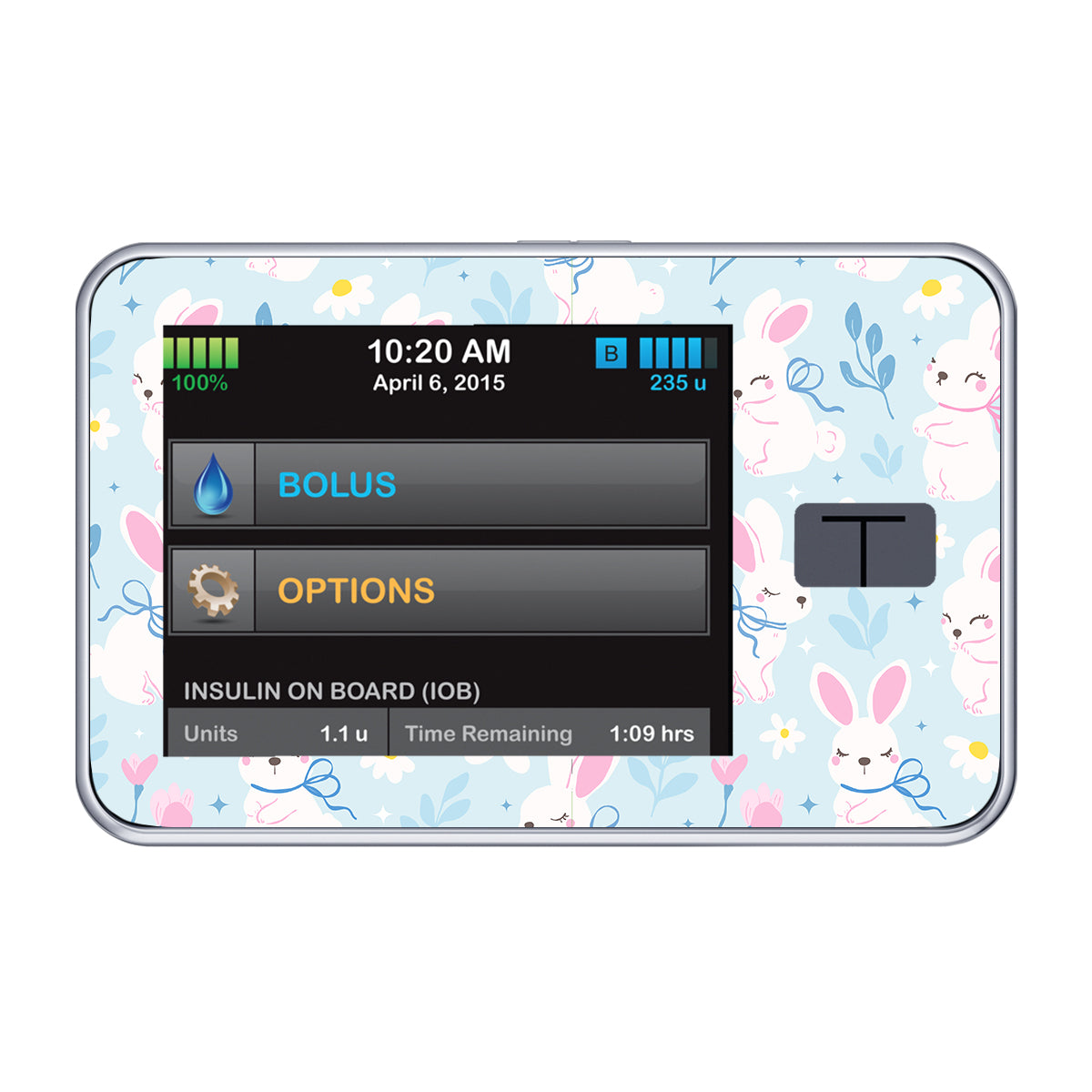 Sweet Bunnies Tandem t:slim X2 - Pump Peelz