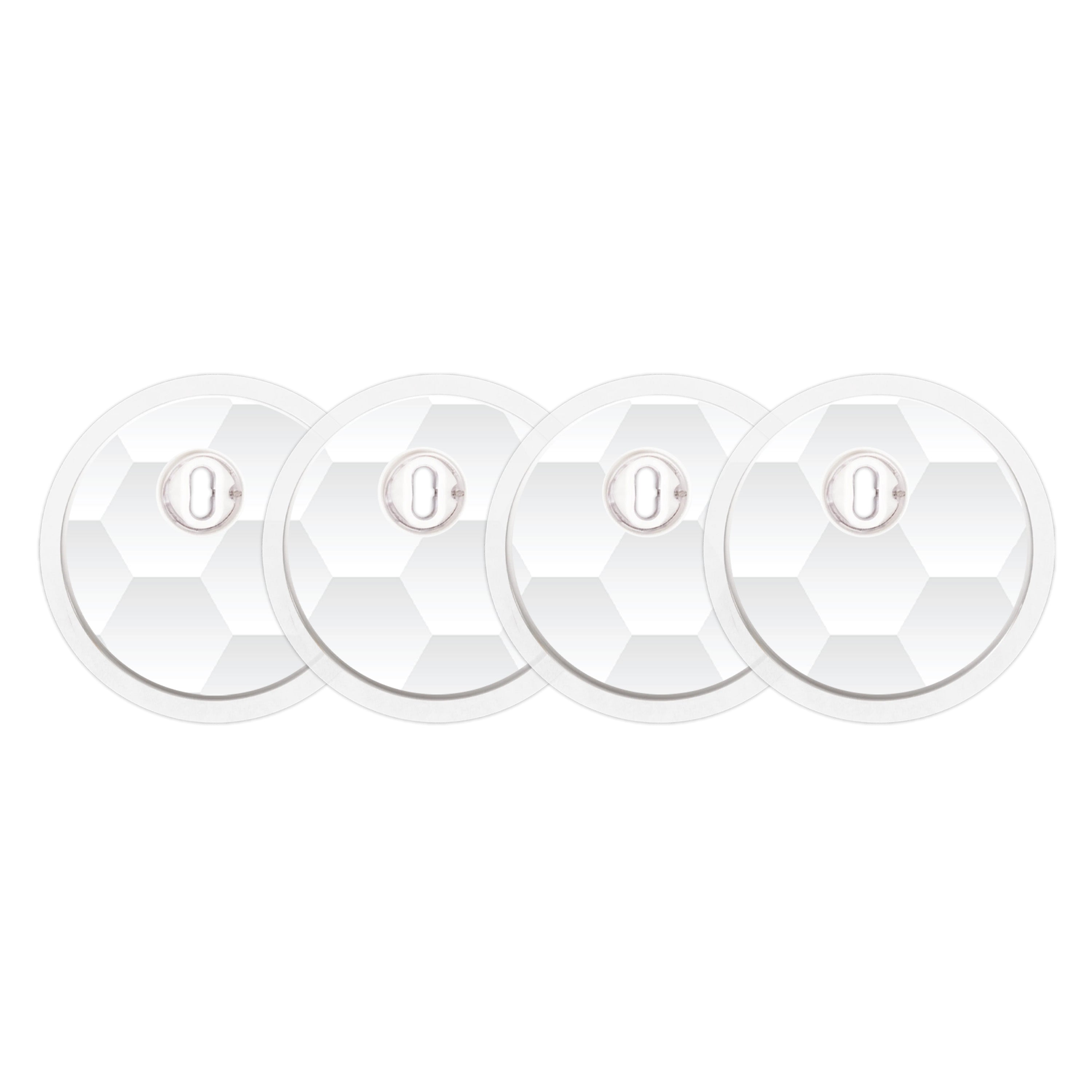 Tessellation Sticker Designed for the FreeStyle Libre 3 Sensor-Pump Peelz
