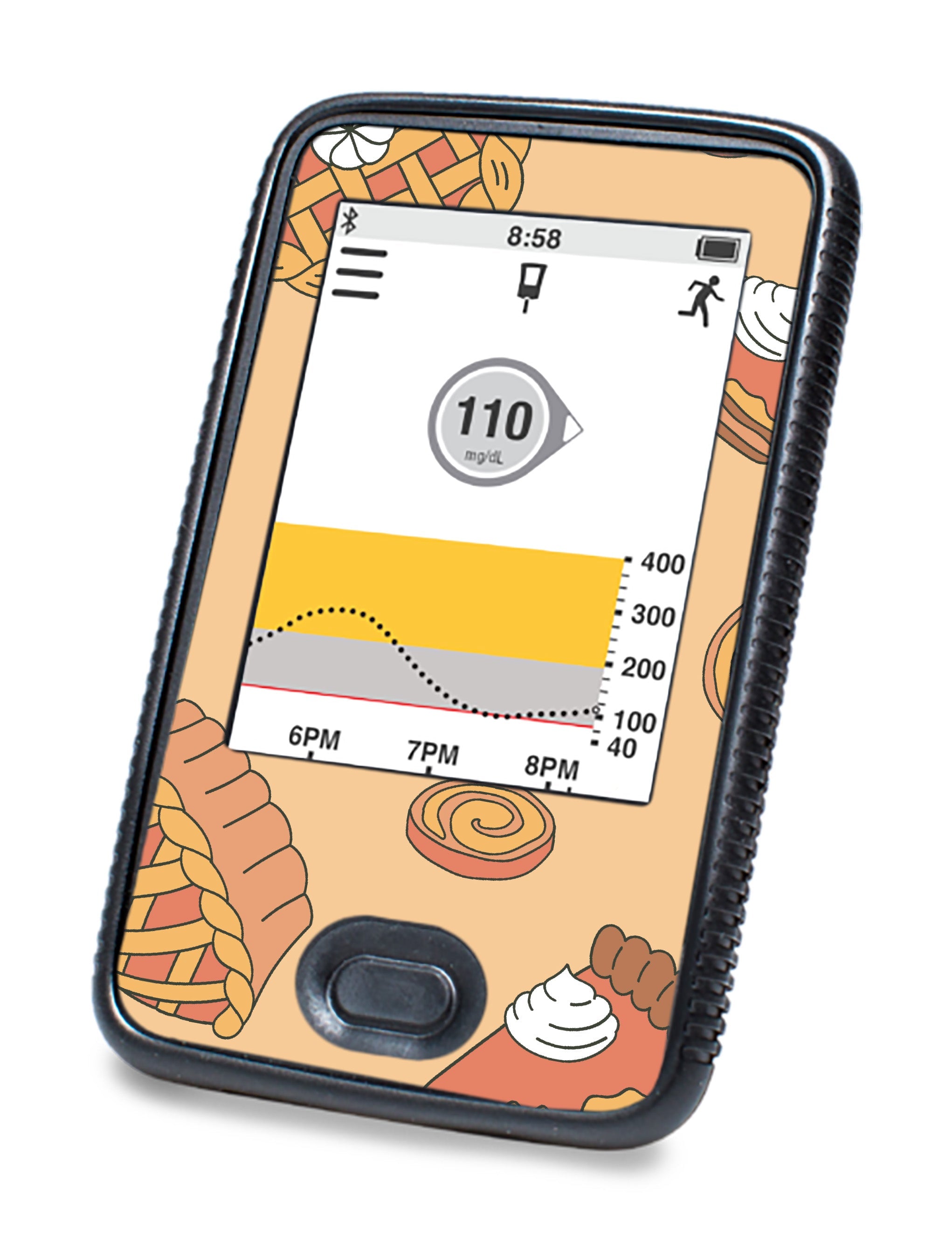 Thanksgiving Pies DEXCOM G6 Touchscreen Receiver-Pump Peelz