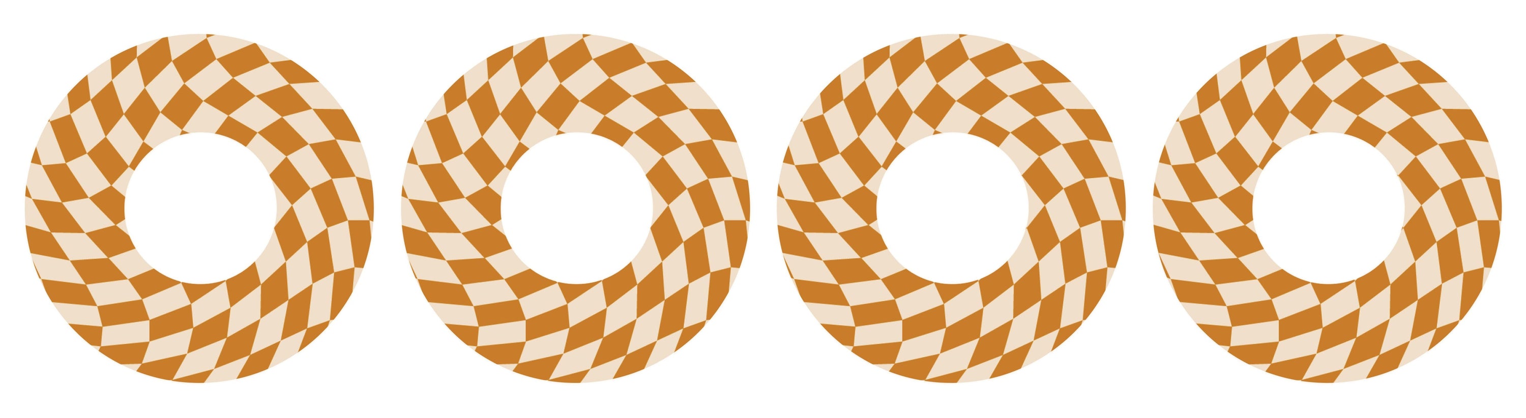 Trippy Retro Patch+ Tape Designed for the FreeStyle Libre 2 - Pump Peelz