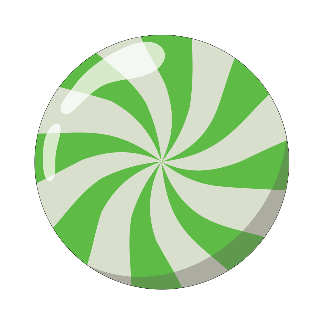 CF Holiday Mint twiist™ Automated Insulin Delivery System Stickers - Pump Peelz