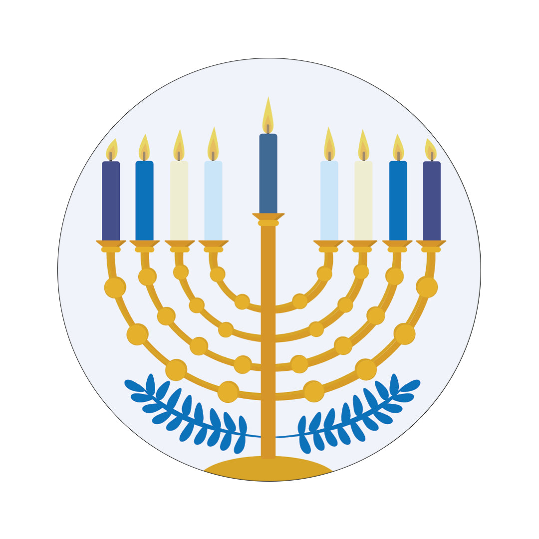 CF Holiday Candles twiist™ Automated Insulin Delivery System Stickers - Pump Peelz