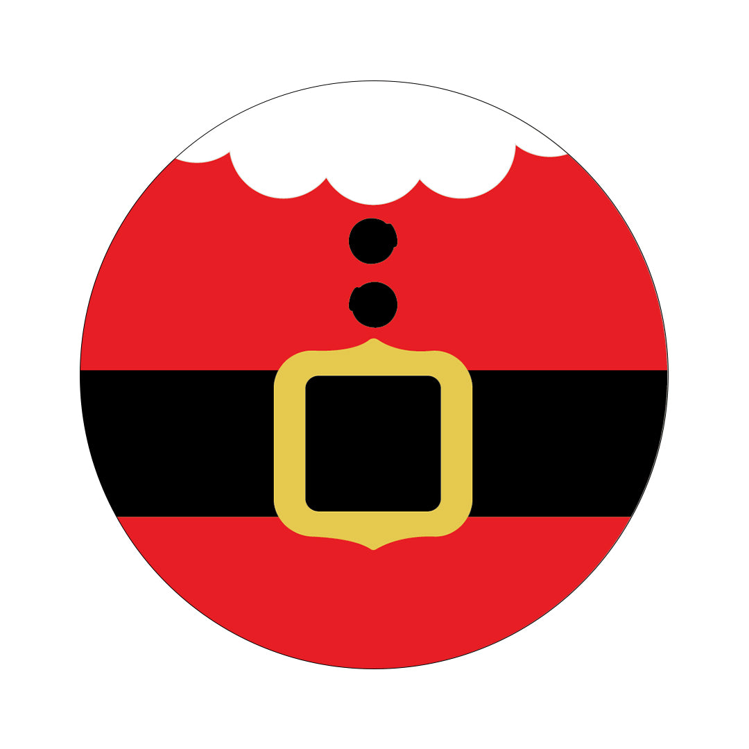 CF Holiday Santa twiist™ Automated Insulin Delivery System Stickers - Pump Peelz