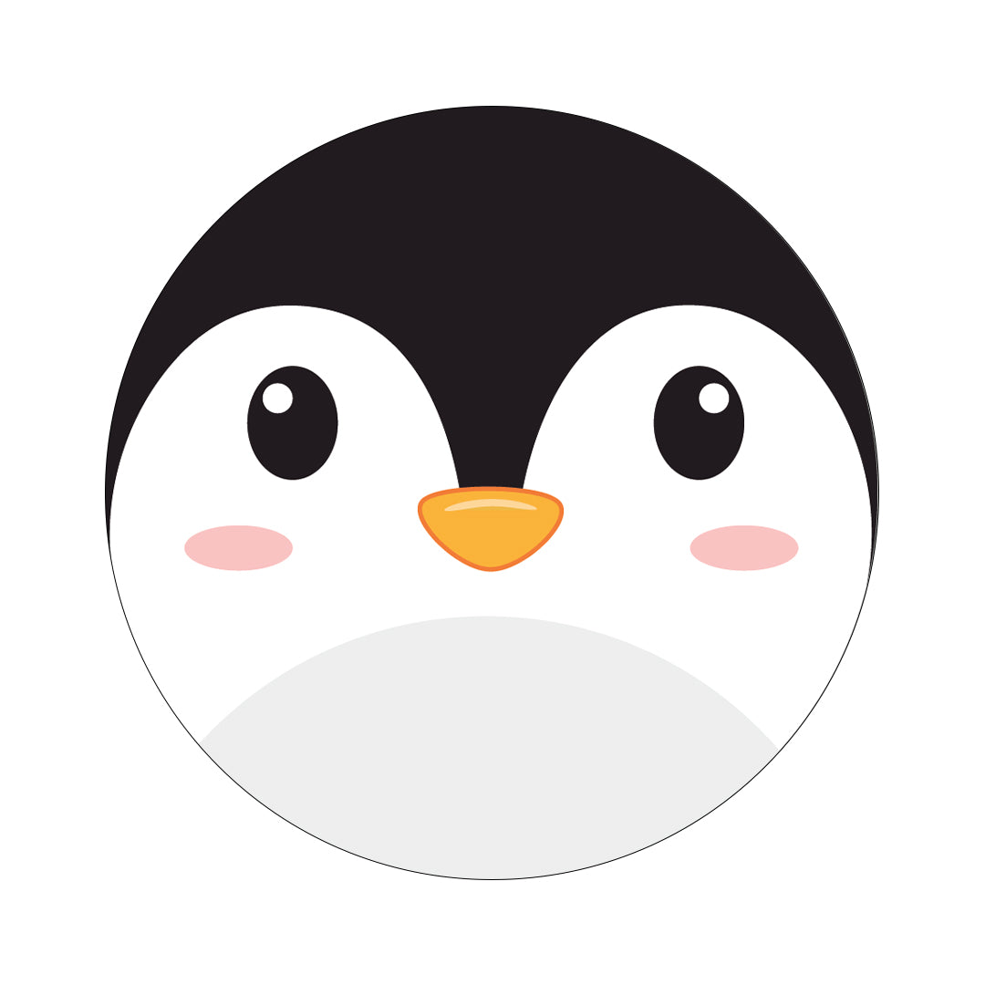 CF Holiday Penguin twiist™ Automated Insulin Delivery System Stickers - Pump Peelz