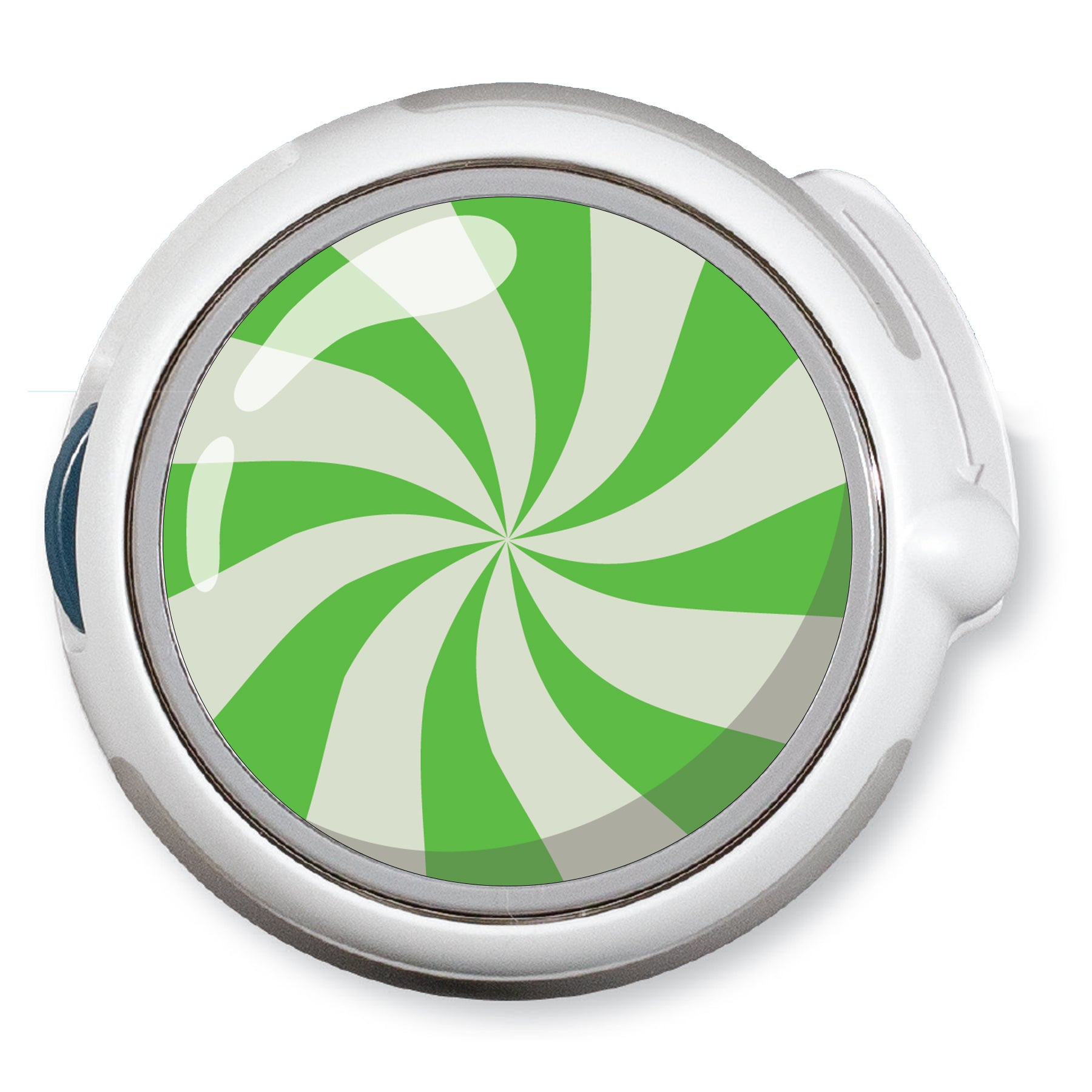 CF Holiday Mint twiist™ Automated Insulin Delivery System Stickers - Pump Peelz