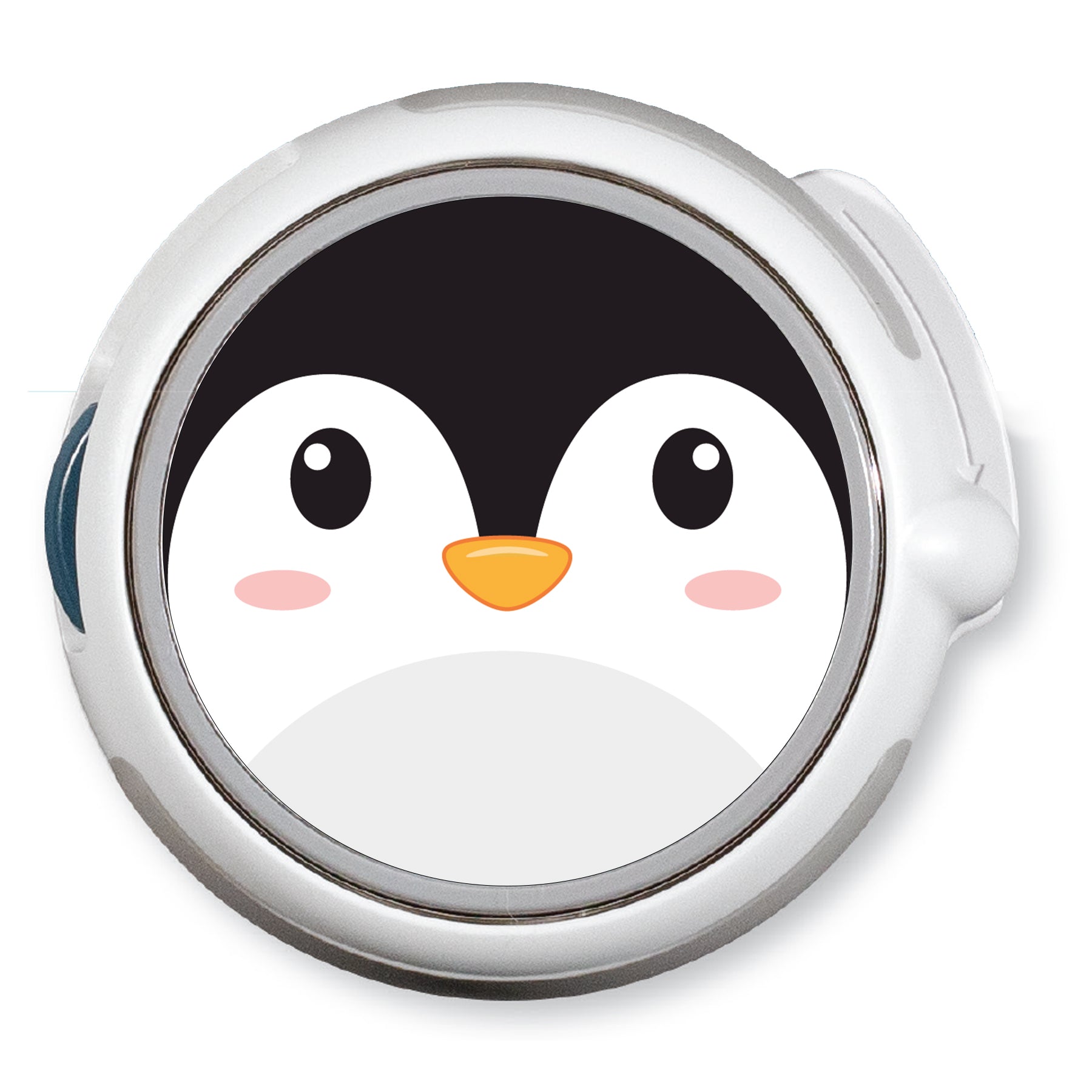 CF Holiday Penguin twiist™ Automated Insulin Delivery System Stickers - Pump Peelz