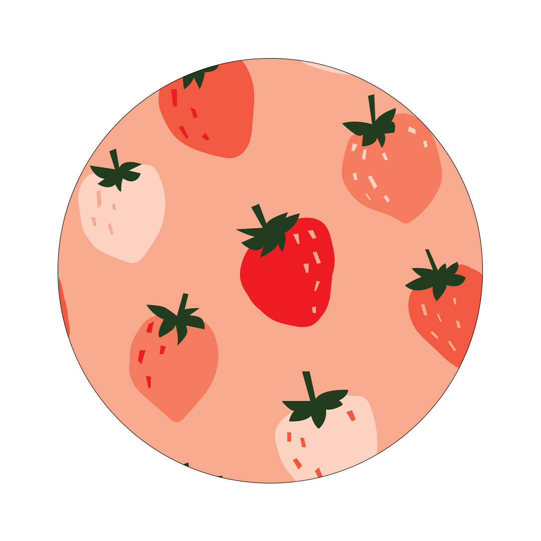 Strawberry Sweet twiist™ Automated Insulin Delivery System Stickers - Pump Peelz