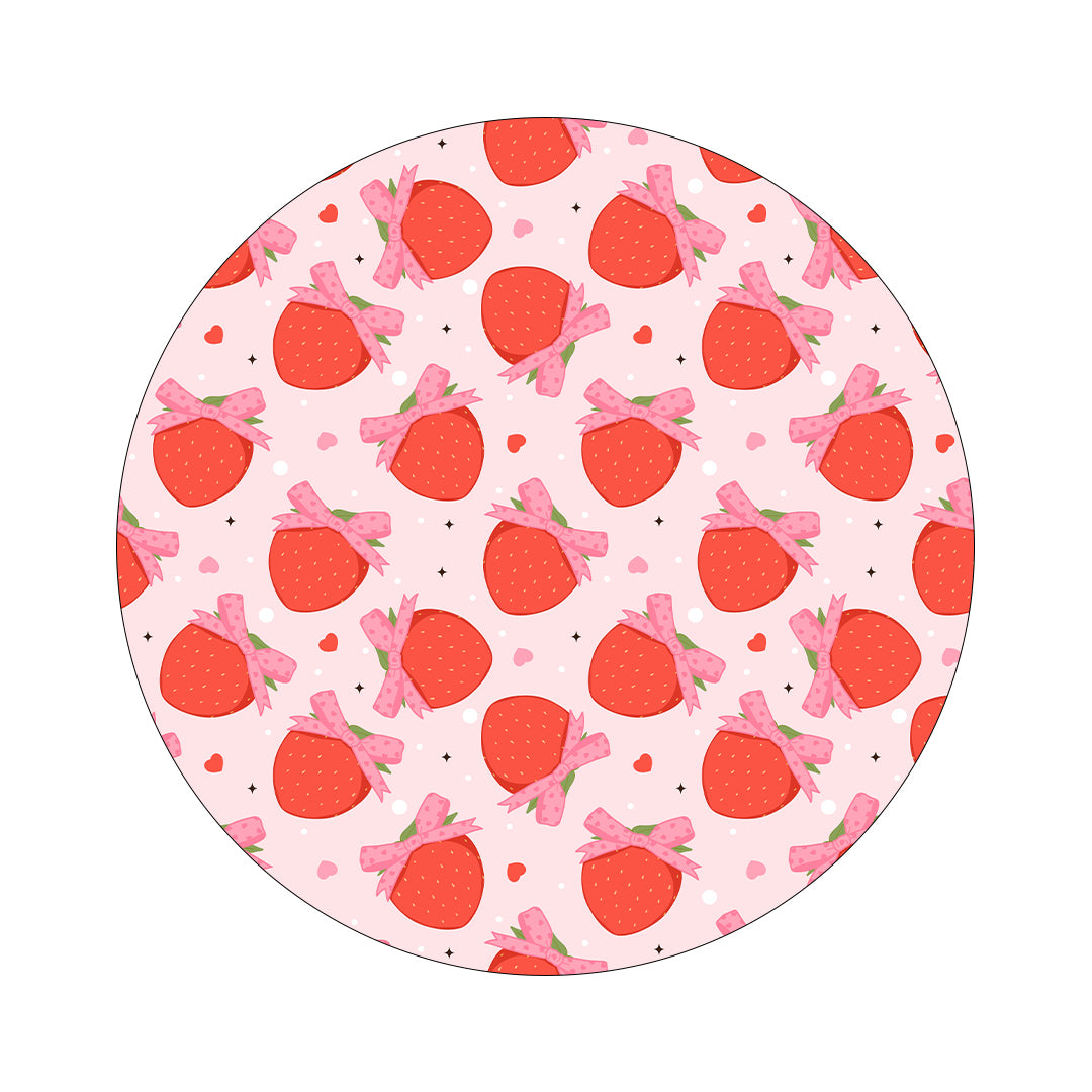 Strawberry Kisses twiist™ Automated Insulin Delivery System Stickers - Pump Peelz