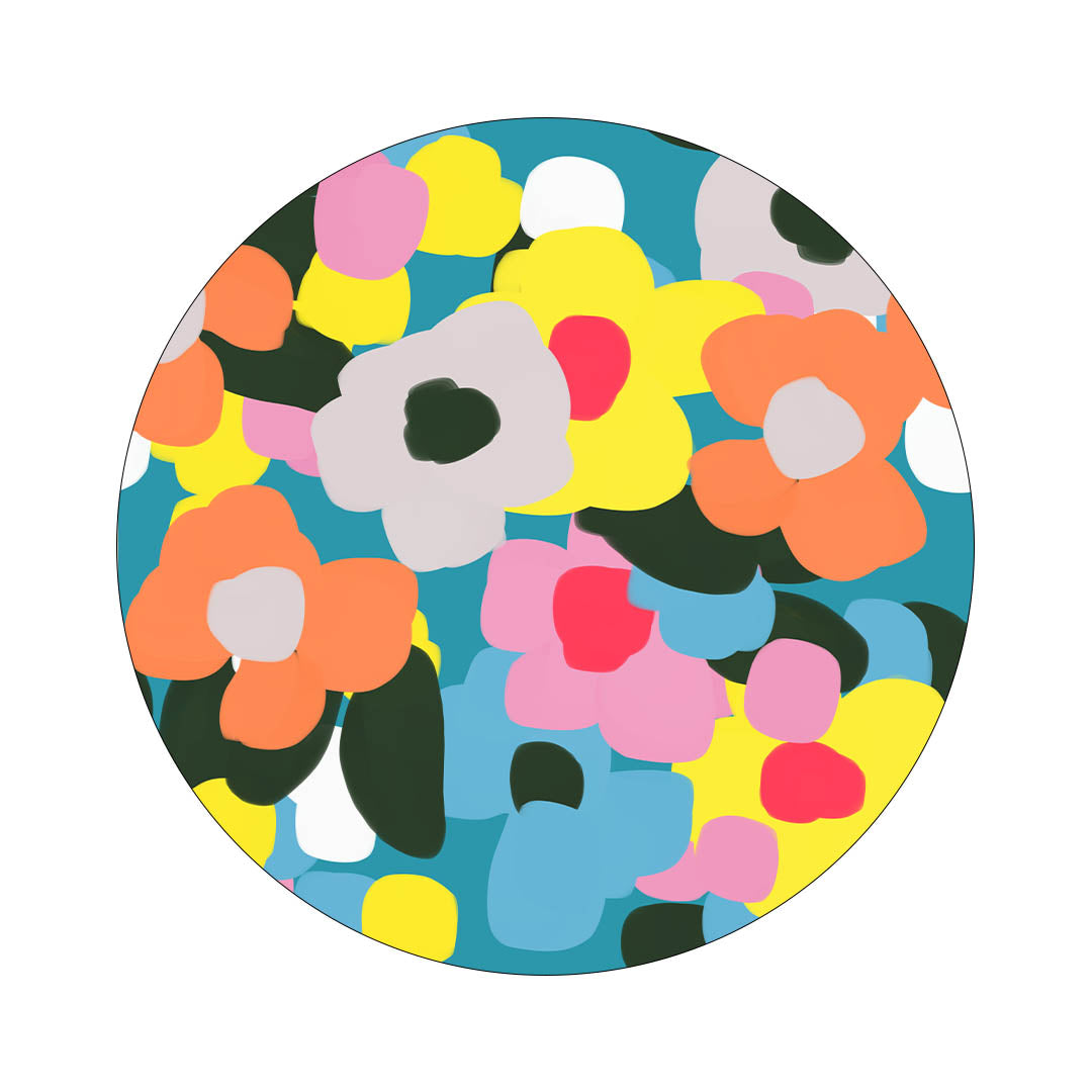 Vibrant Spring twiist™ Automated Insulin Delivery System Stickers - Pump Peelz