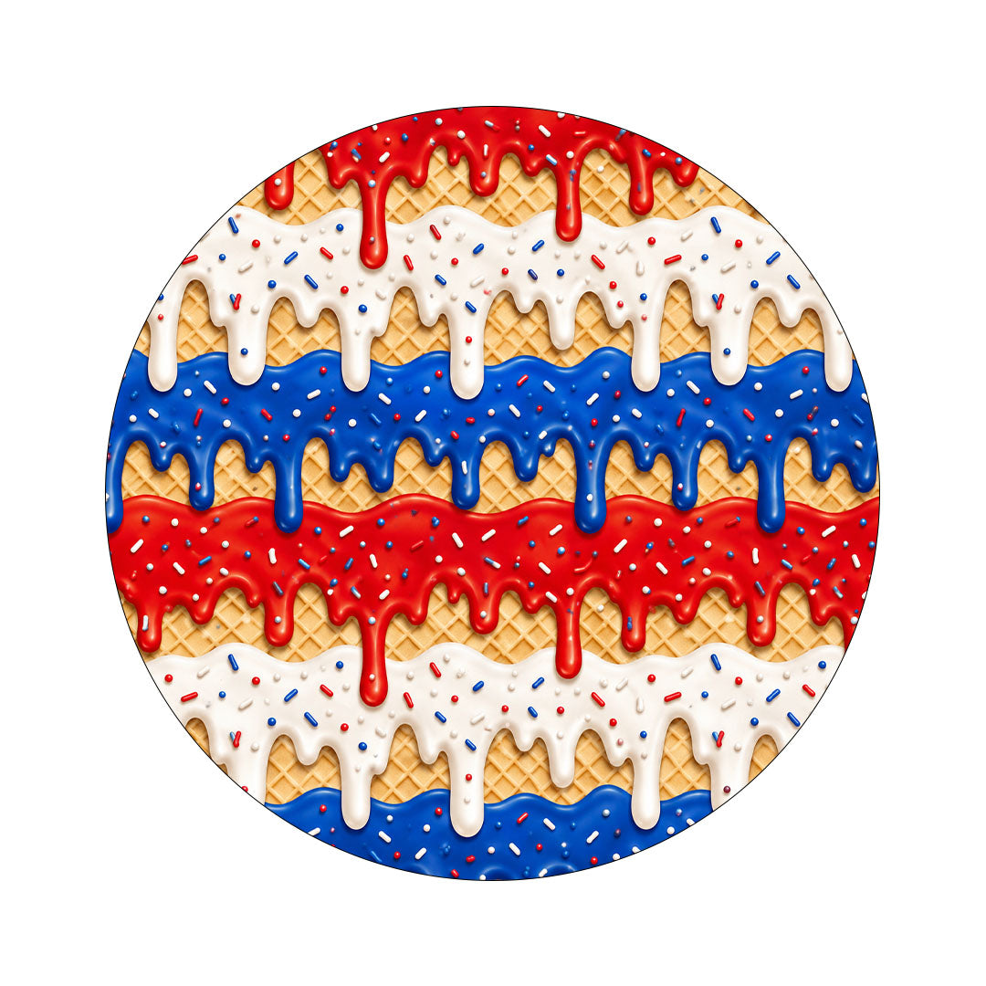 Patriotic Melt twiist™ Automated Insulin Delivery System Stickers - Pump Peelz