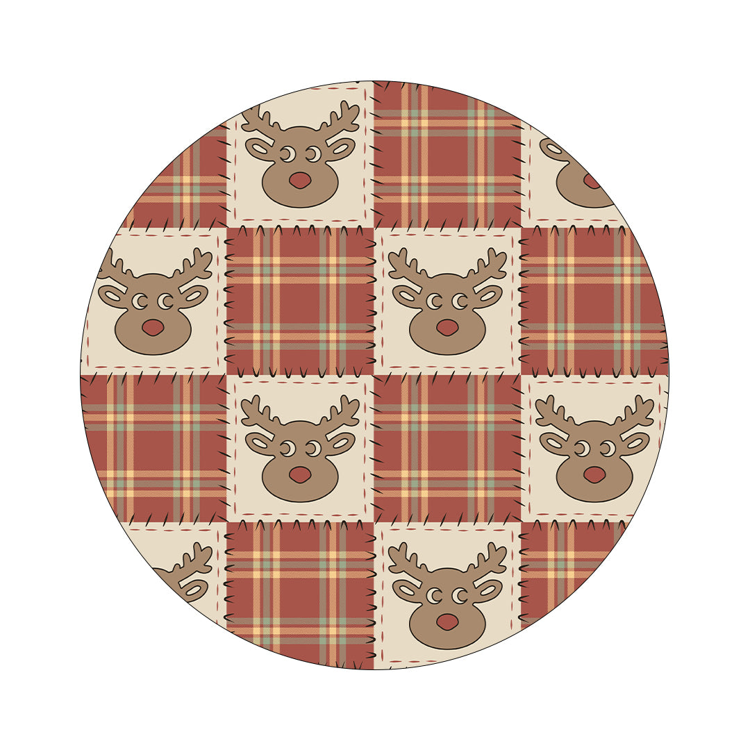 Rustic Reindeer twiist™ Automated Insulin Delivery System Stickers - Pump Peelz