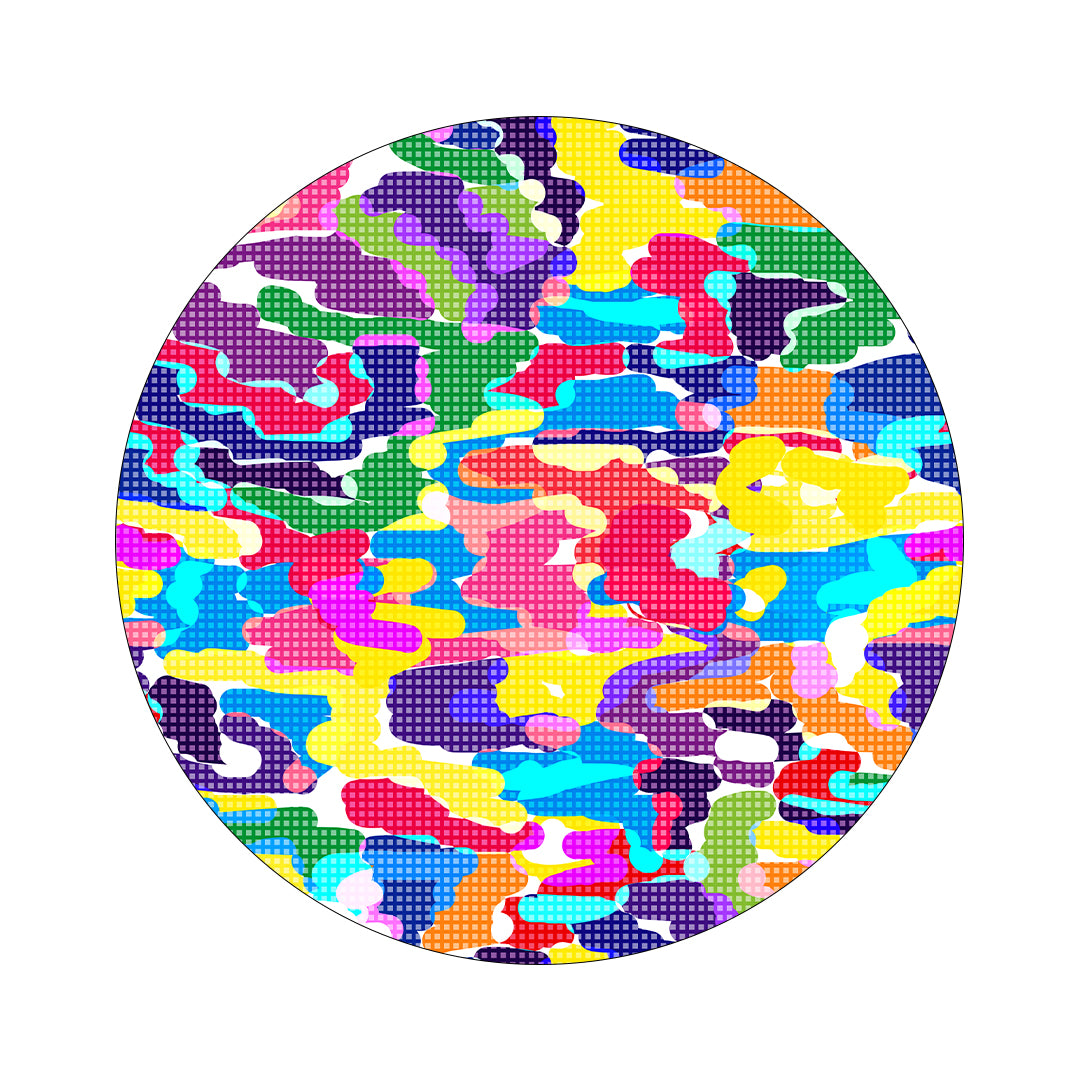 Pixel Splash Camo twiist™ Automated Insulin Delivery System Stickers - Pump Peelz