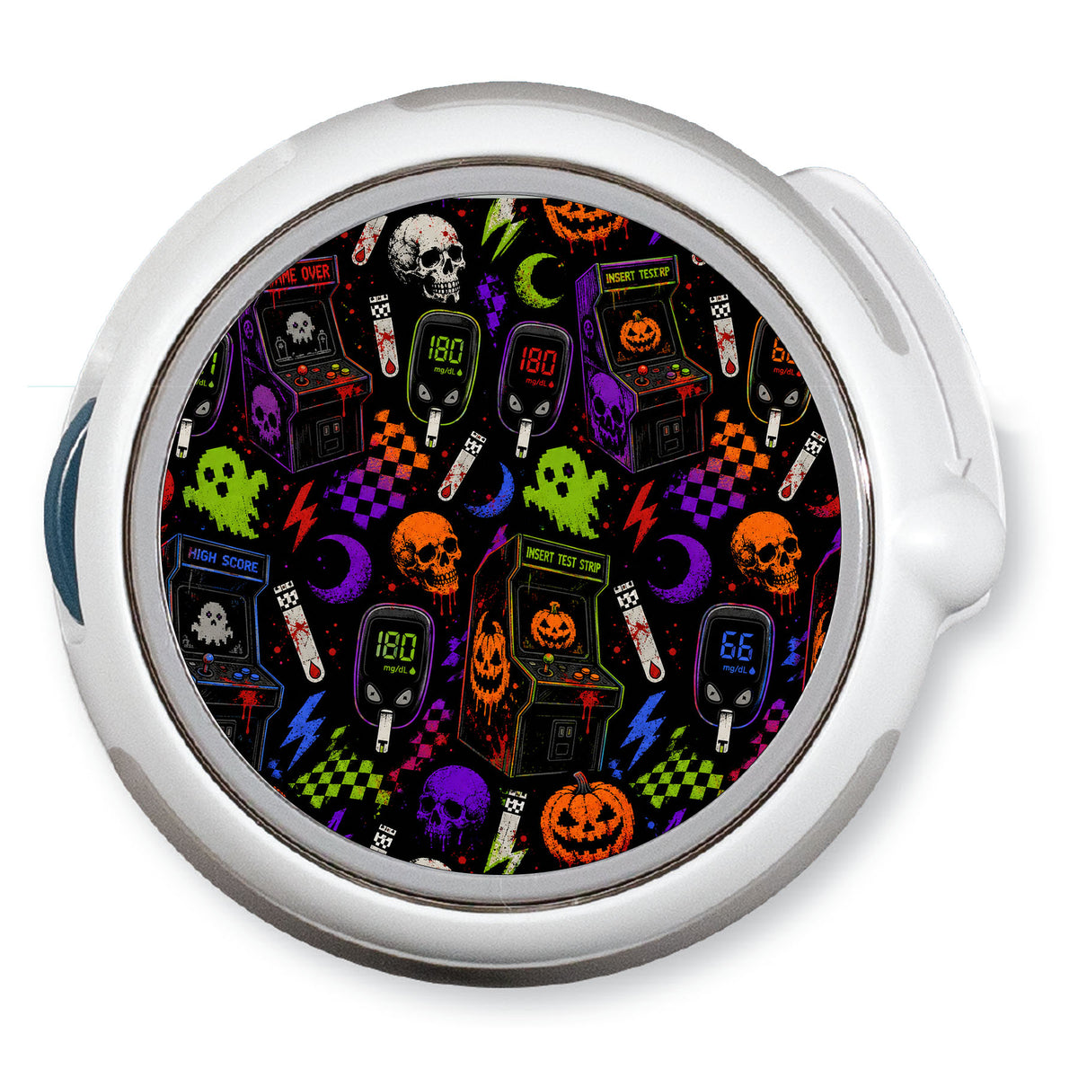 Haunted Arcade twiist™ Automated Insulin Delivery System Stickers - Pump Peelz