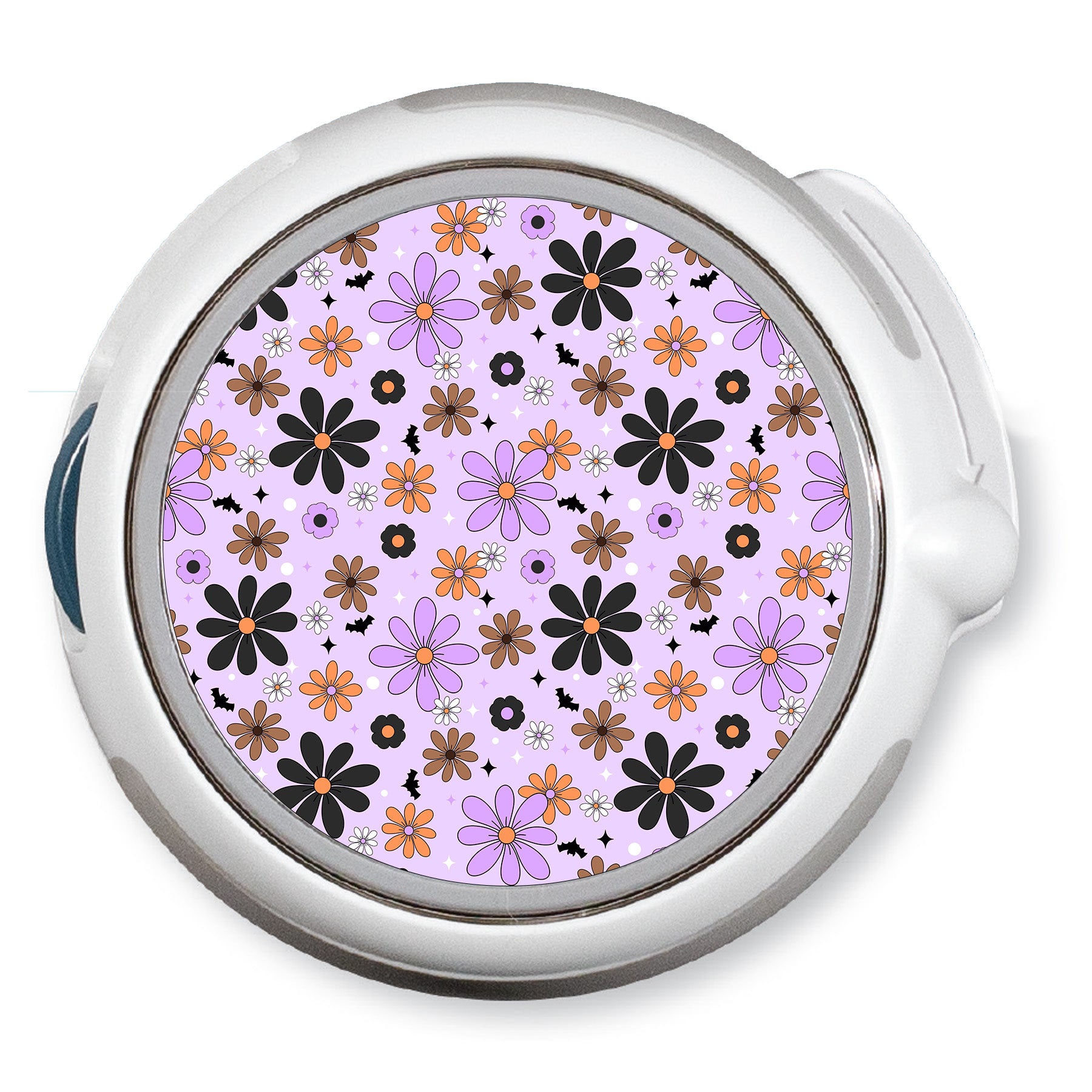 Batty Blooms twiist™ Automated Insulin Delivery System Stickers - Pump Peelz