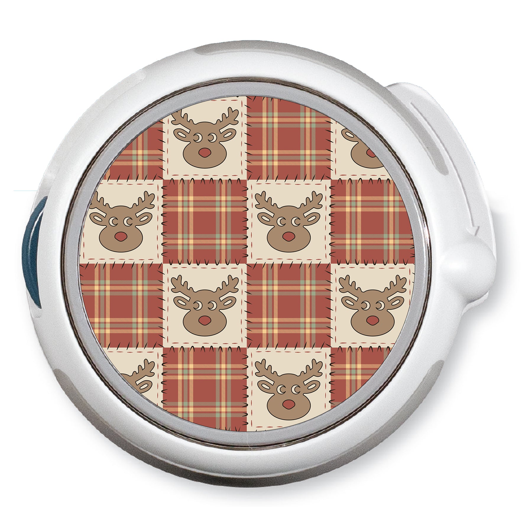 Rustic Reindeer twiist™ Automated Insulin Delivery System Stickers - Pump Peelz