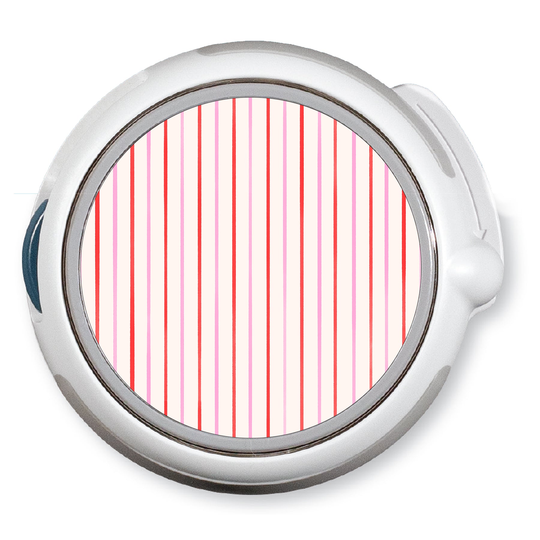 Peppermint Stripes twiist™ Automated Insulin Delivery System Stickers - Pump Peelz