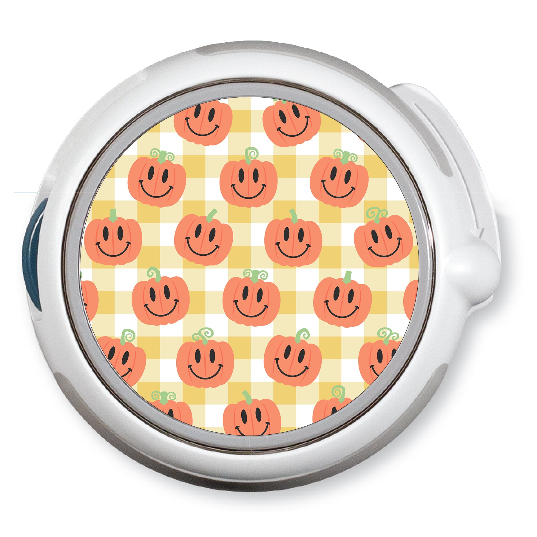 Pumpkin Smilies twiist™ Automated Insulin Delivery System Stickers - Pump Peelz