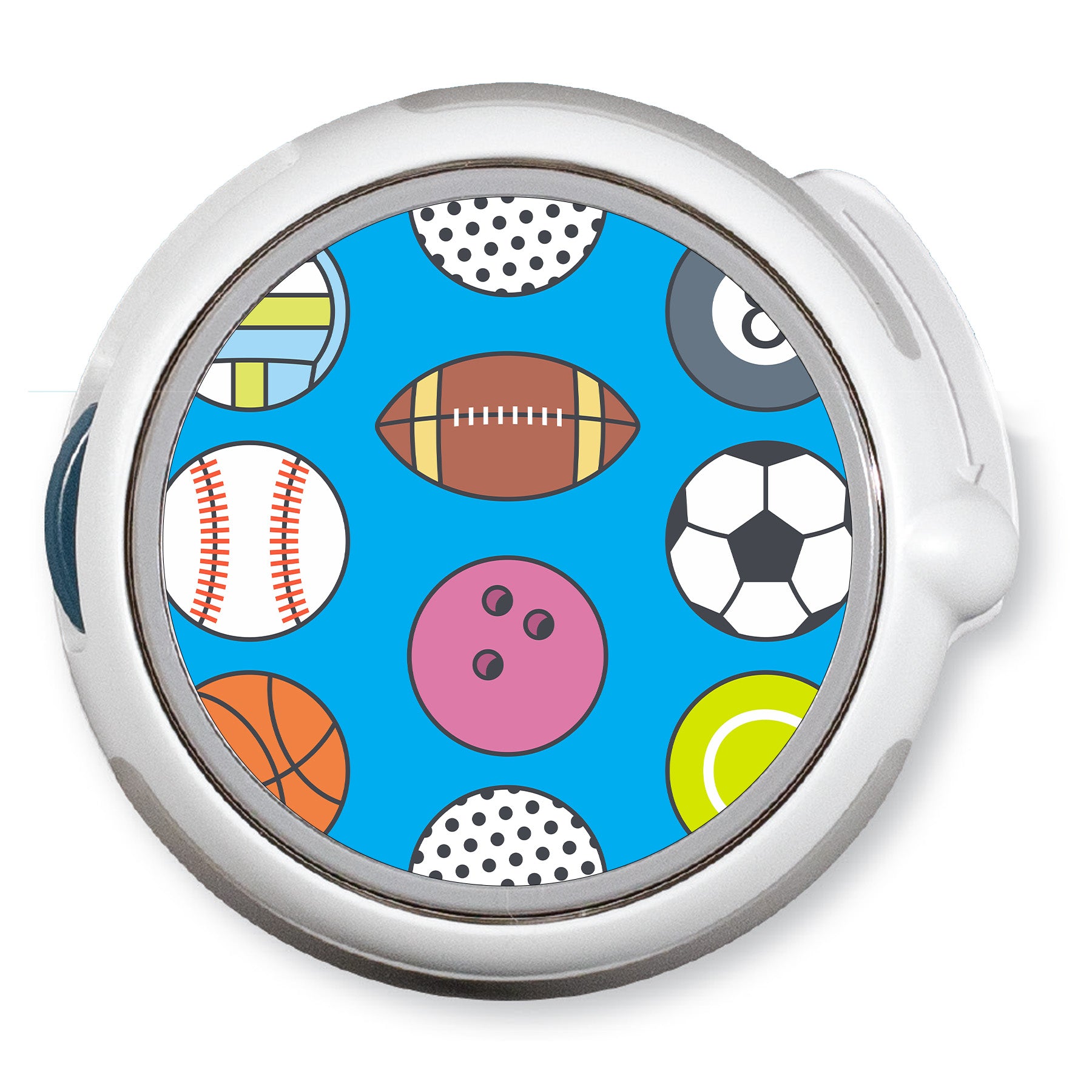 All Star Toss twiist™ Automated Insulin Delivery System Stickers - Pump Peelz