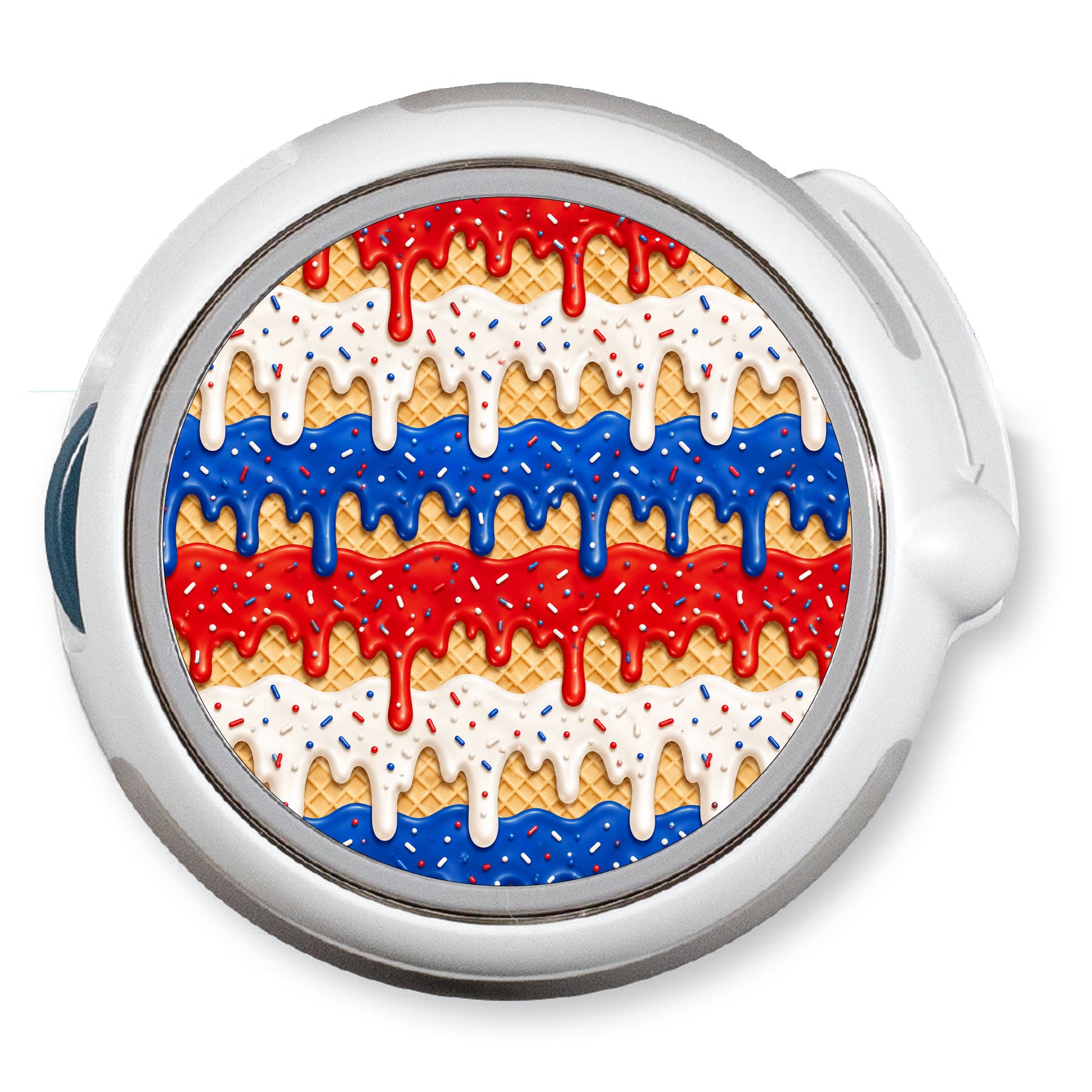 Patriotic Melt twiist™ Automated Insulin Delivery System Stickers - Pump Peelz