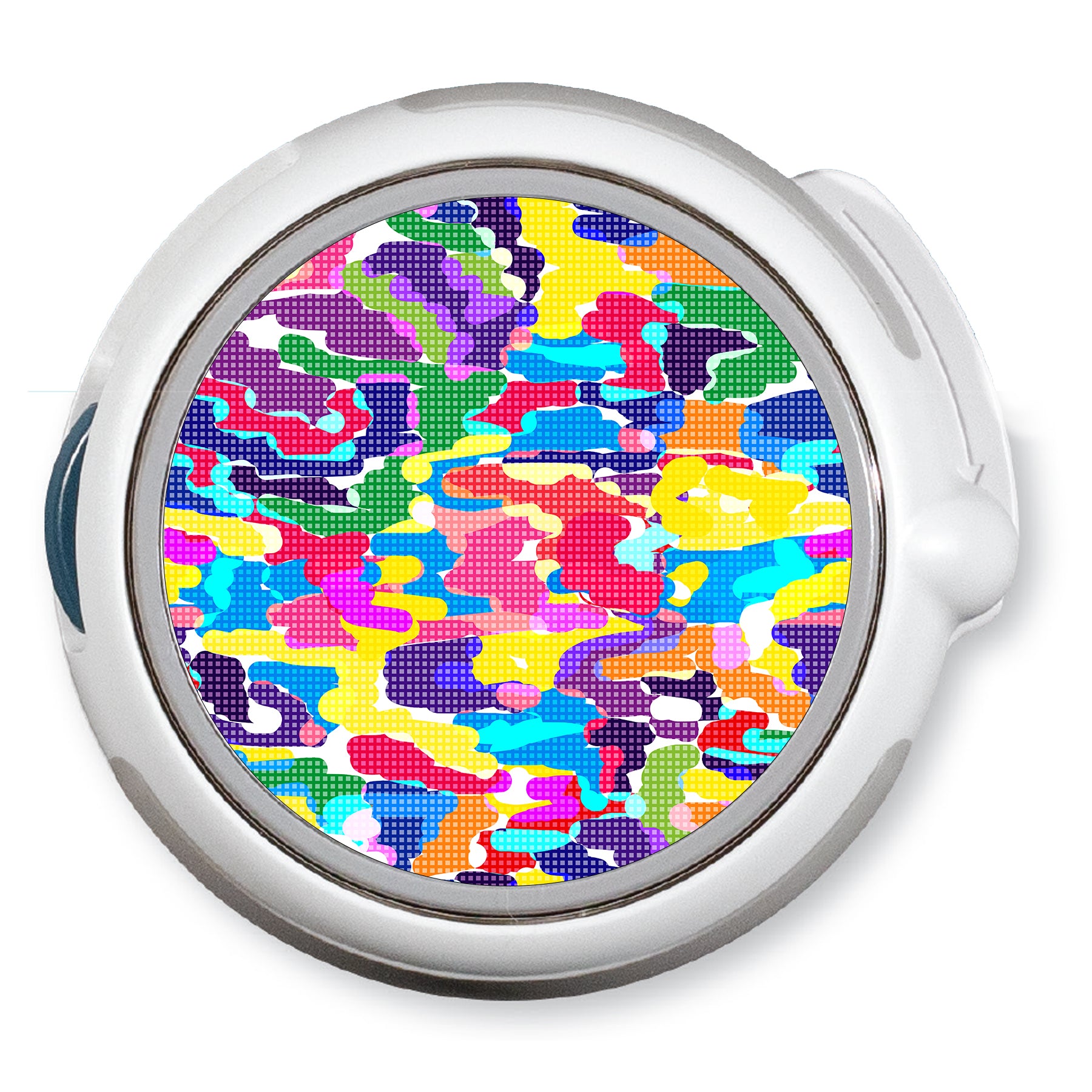 Pixel Splash Camo twiist™ Automated Insulin Delivery System Stickers - Pump Peelz