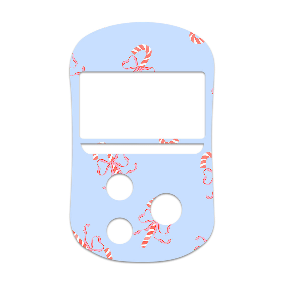 Candy Cane Lane OneTouch Verio Flex Glucometer Sticker - Pump Peelz