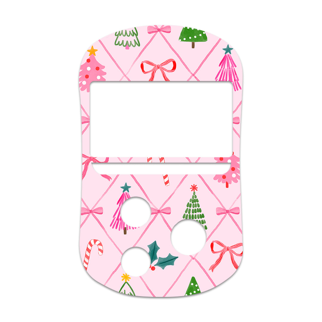 Coquette Christmas OneTouch Verio Flex Glucometer Sticker - Pump Peelz