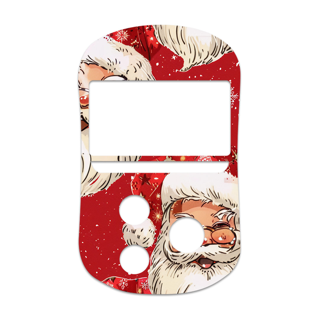 Jolly Old Saint Nick OneTouch Verio Flex Glucometer Sticker - Pump Peelz
