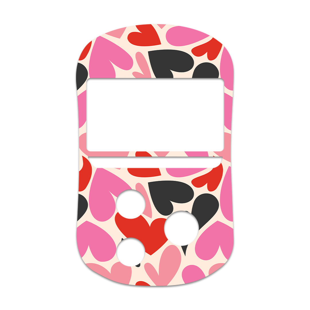 Heartbreaker OneTouch Verio Flex Glucometer Sticker - Pump Peelz