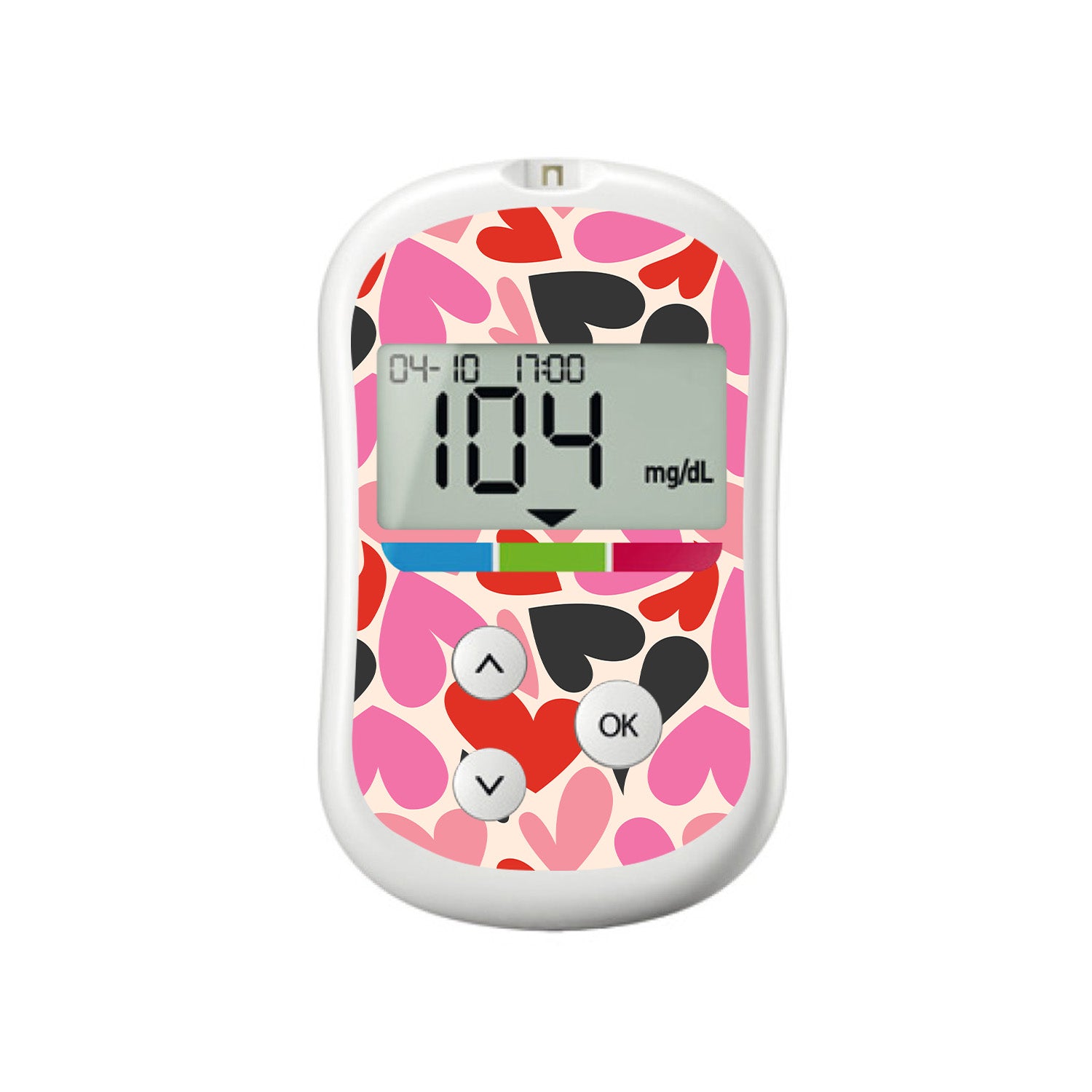 Heartbreaker OneTouch Verio Flex Glucometer Sticker - Pump Peelz