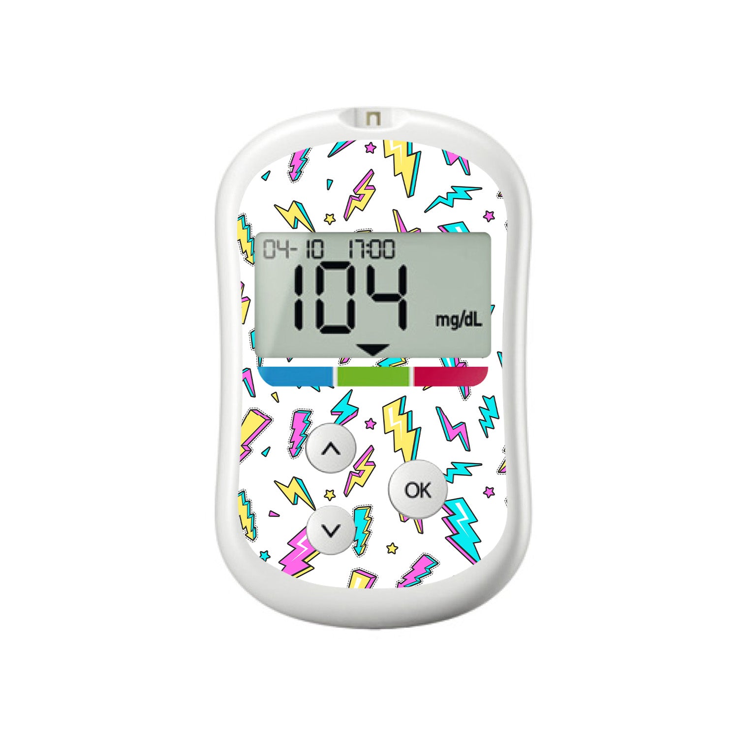 Electric Energy OneTouch Verio Flex Glucometer Sticker - Pump Peelz