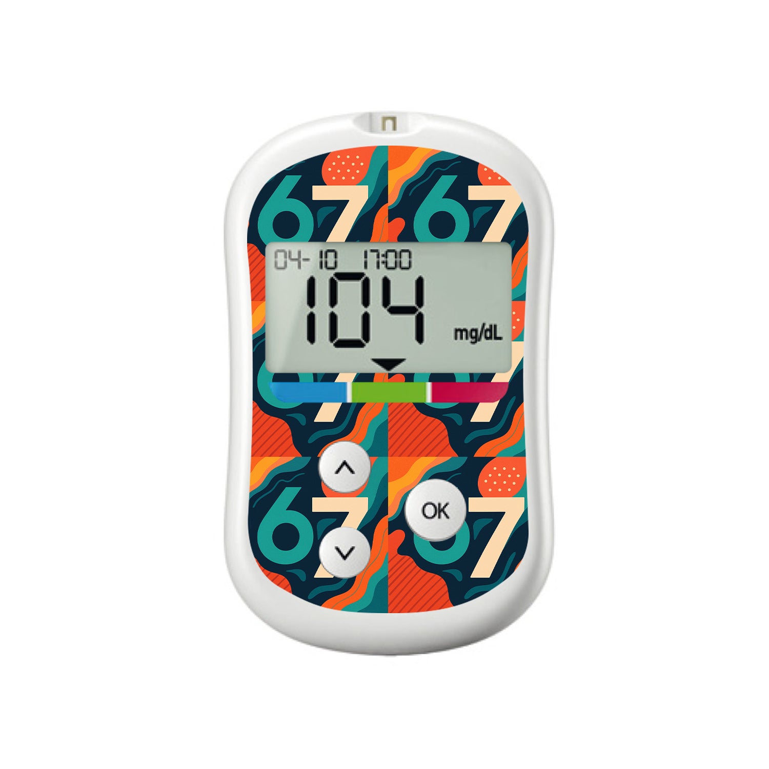 6/7 OneTouch Verio Flex Glucometer Sticker - Pump Peelz