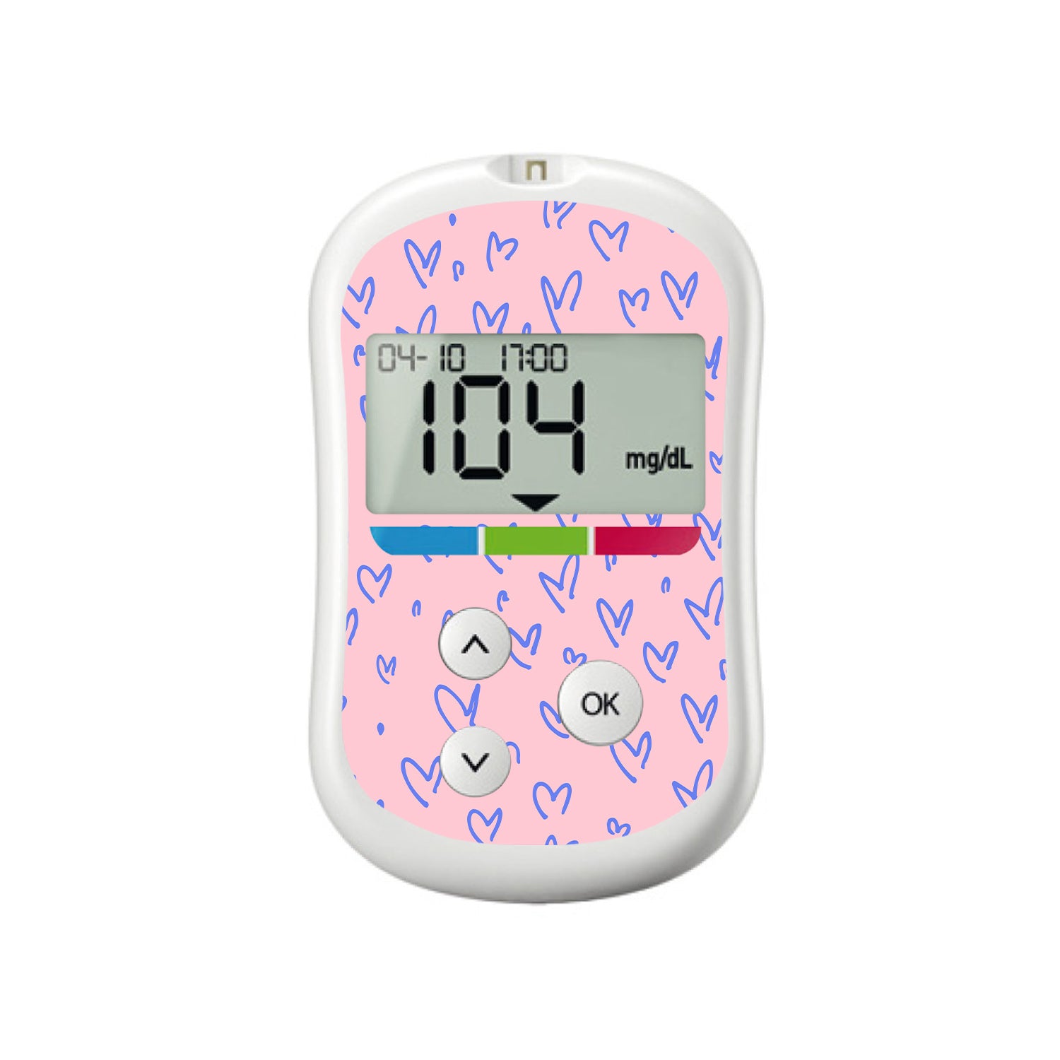 Love Language OneTouch Verio Flex Glucometer Sticker - Pump Peelz