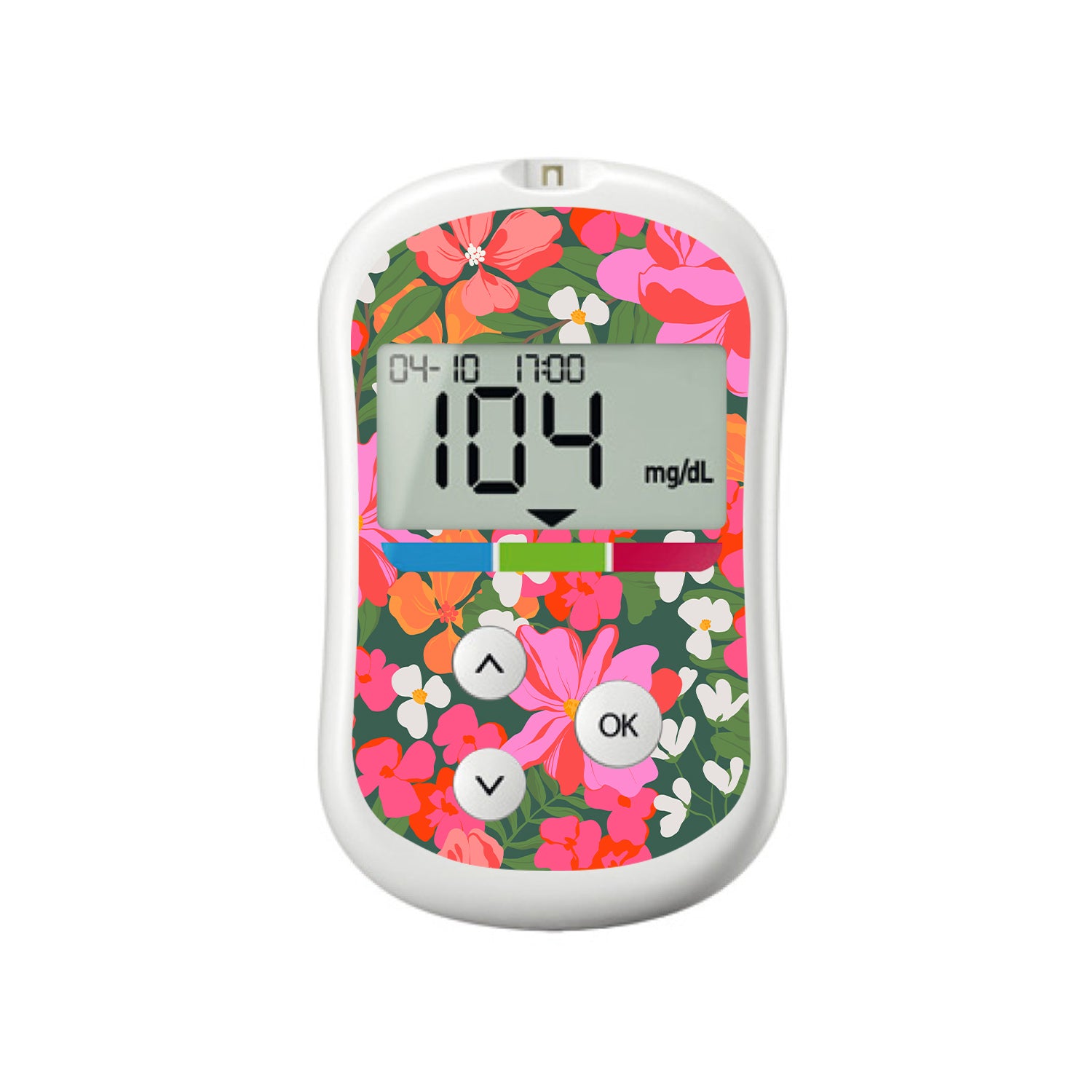 Sorbet Garden OneTouch Verio Flex Glucometer Sticker - Pump Peelz