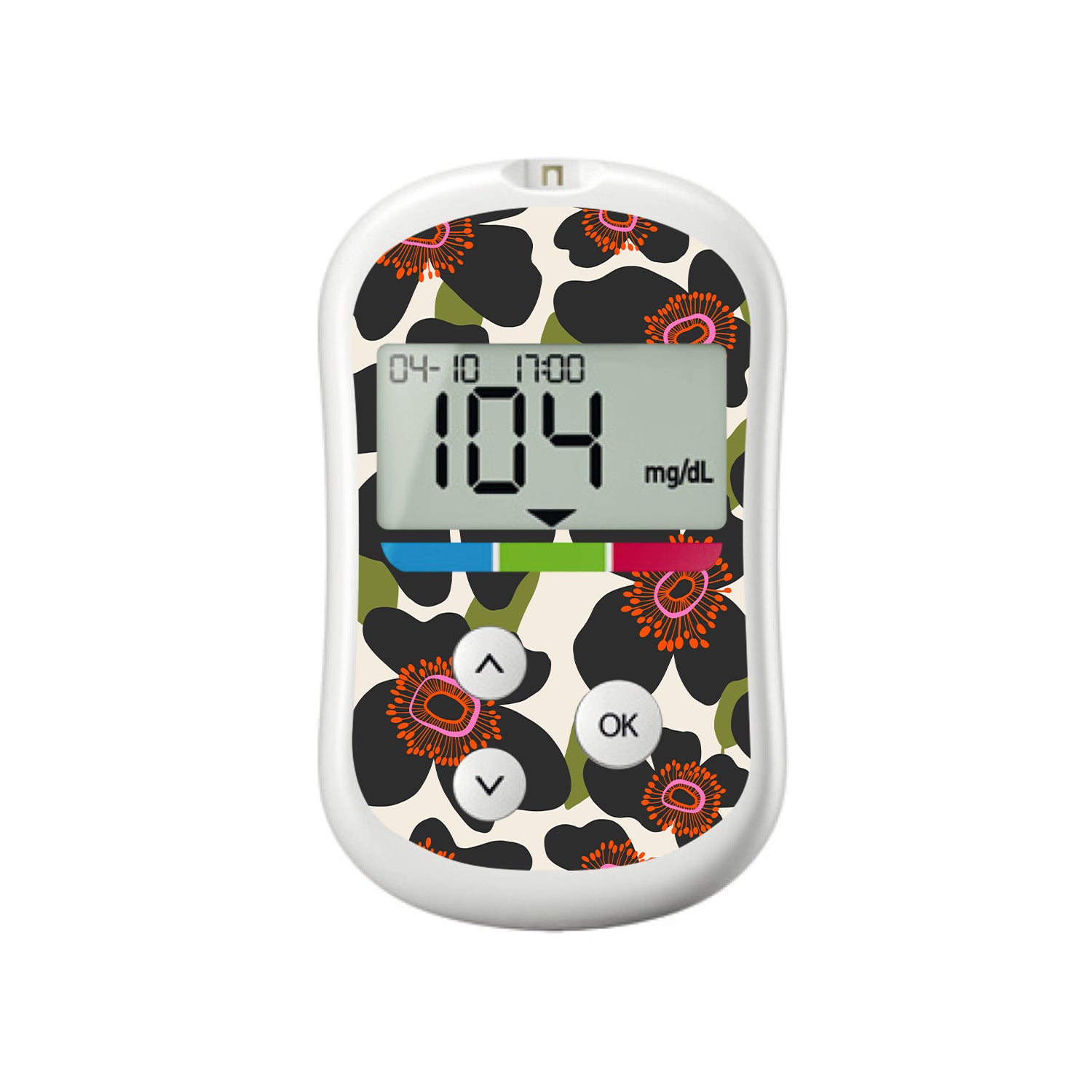 Petal Crush OneTouch Verio Flex Glucometer Sticker - Pump Peelz