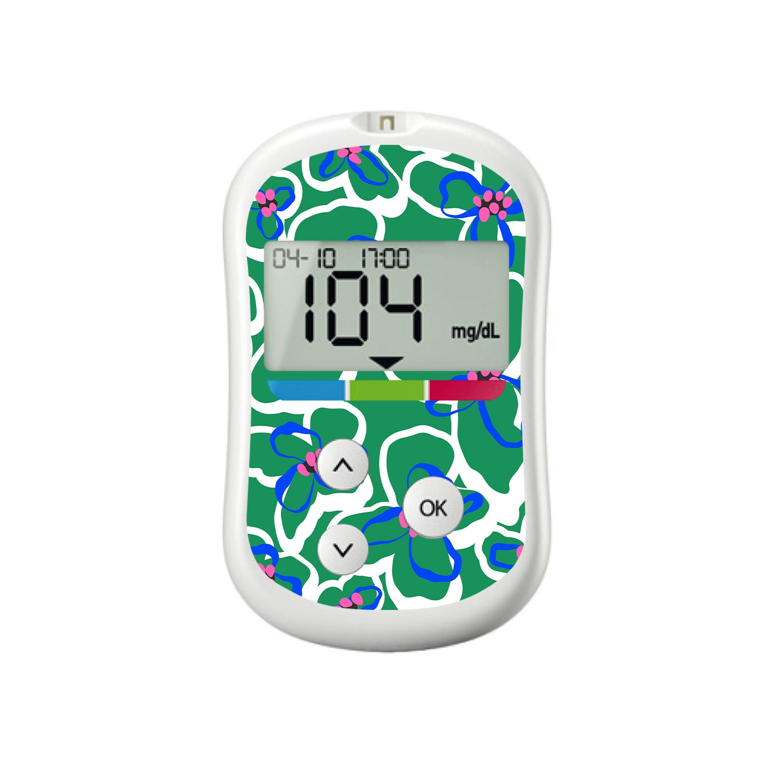 Mod Blooms OneTouch Verio Flex Glucometer Sticker - Pump Peelz