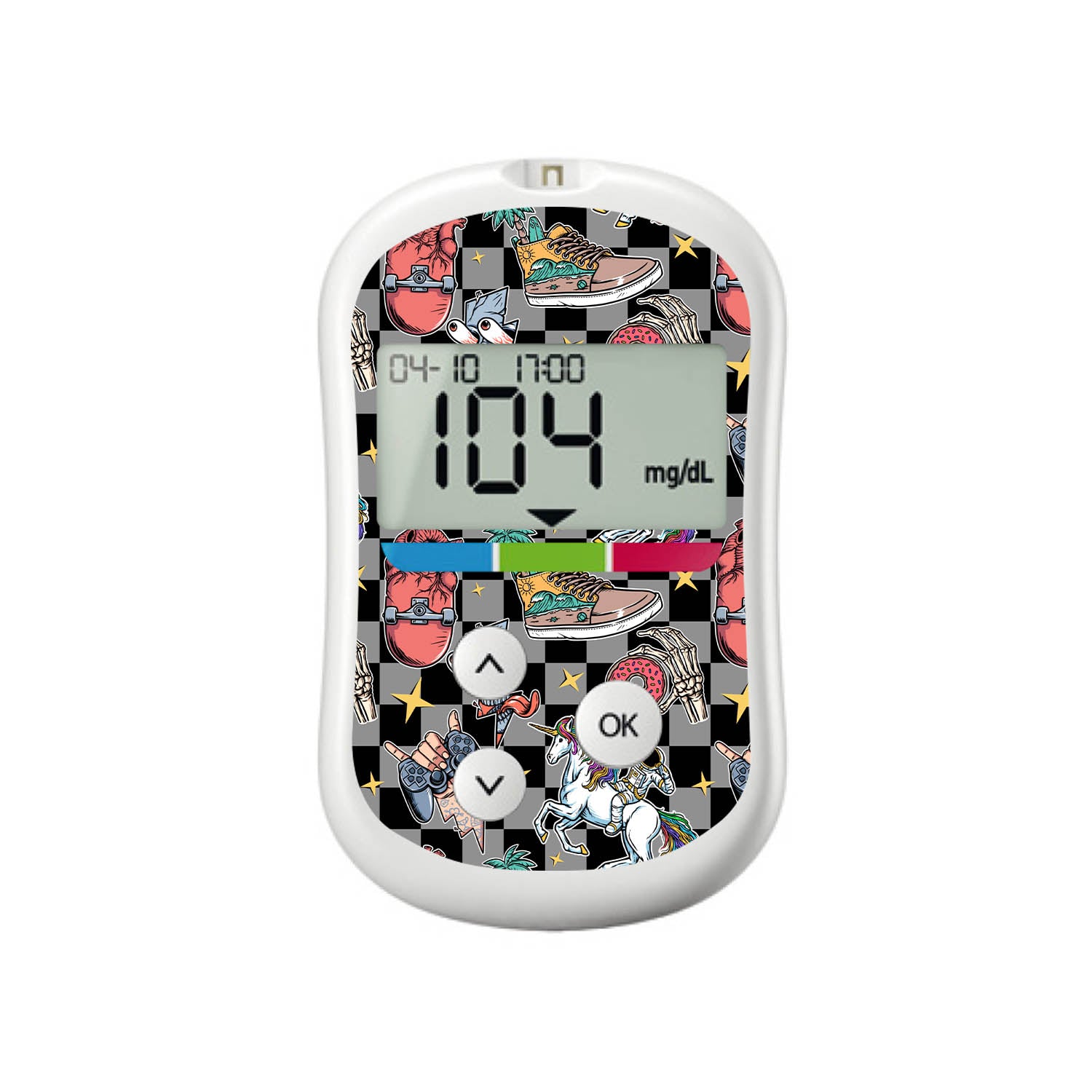 Totally Radical OneTouch Verio Flex Glucometer Sticker - Pump Peelz