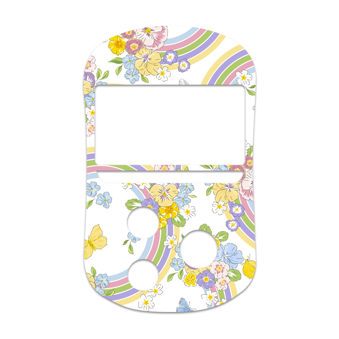 Rainbow Blooms for OneTouch Verio Flex Glucometer