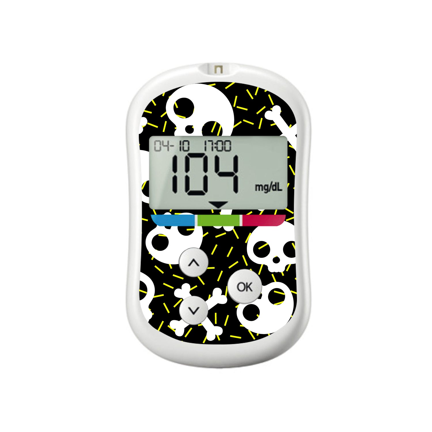 Bone Pop OneTouch Verio Flex Glucometer Sticker - Pump Peelz