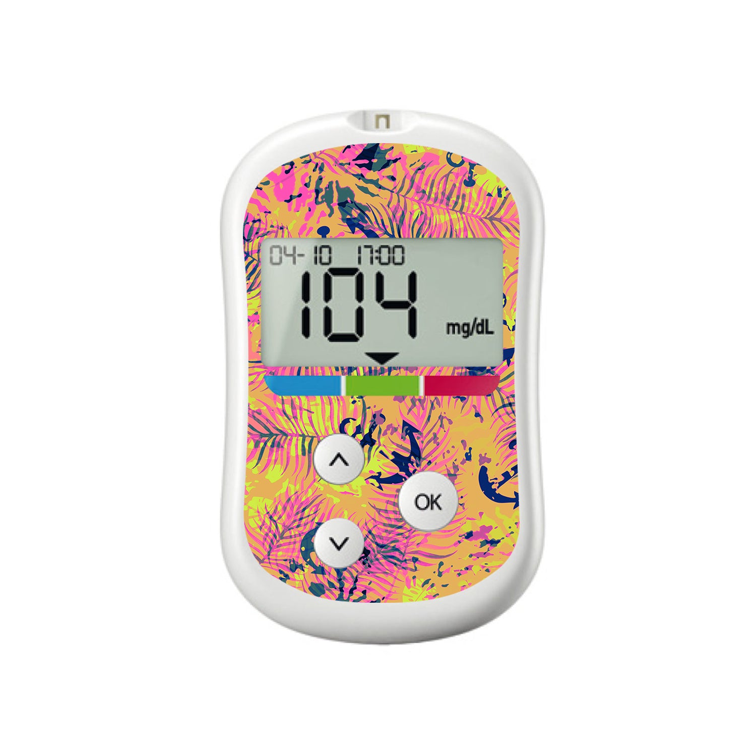 Electric Island OneTouch Verio Flex Glucometer Sticker - Pump Peelz