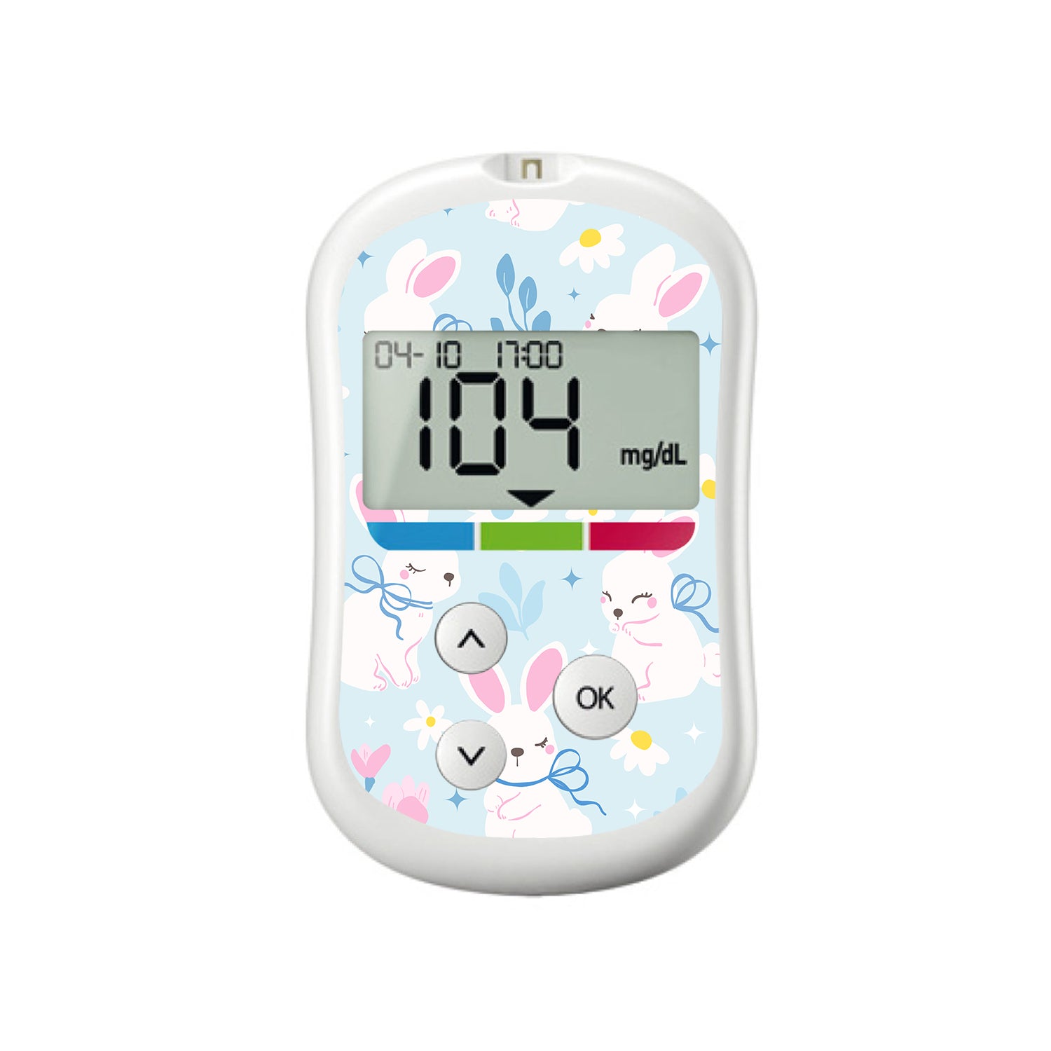 Sweet Bunnies OneTouch Verio Flex Glucometer Sticker - Pump Peelz