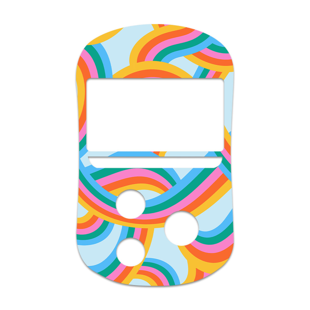 Retro Pop OneTouch Verio Flex Glucometer Sticker - Pump Peelz