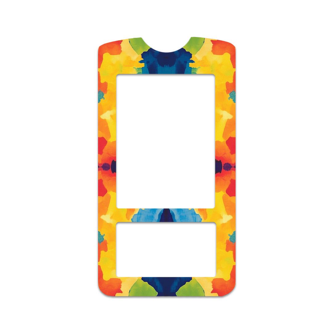 Bright Tie Dye OneTouch Verio IQ Glucometer