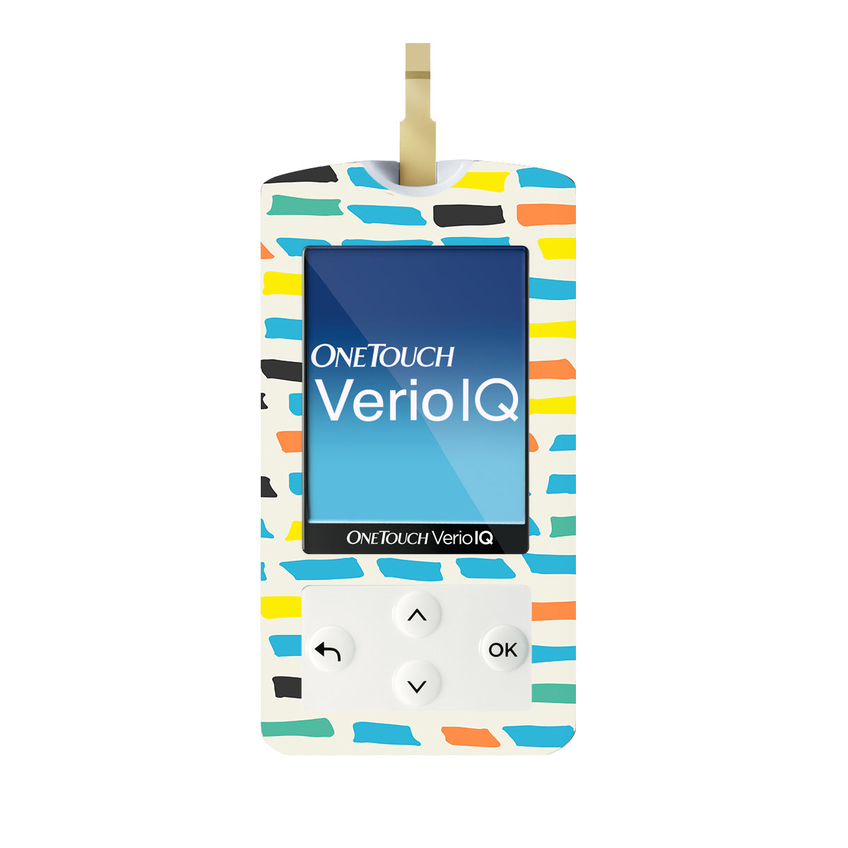 Colorful Sticks OneTouch Verio IQ Glucometer Sticker - Pump Peelz