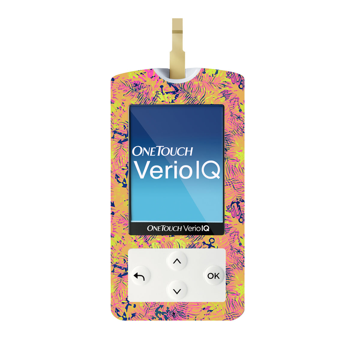 Electric Island OneTouch Verio IQ Glucometer Sticker - Pump Peelz