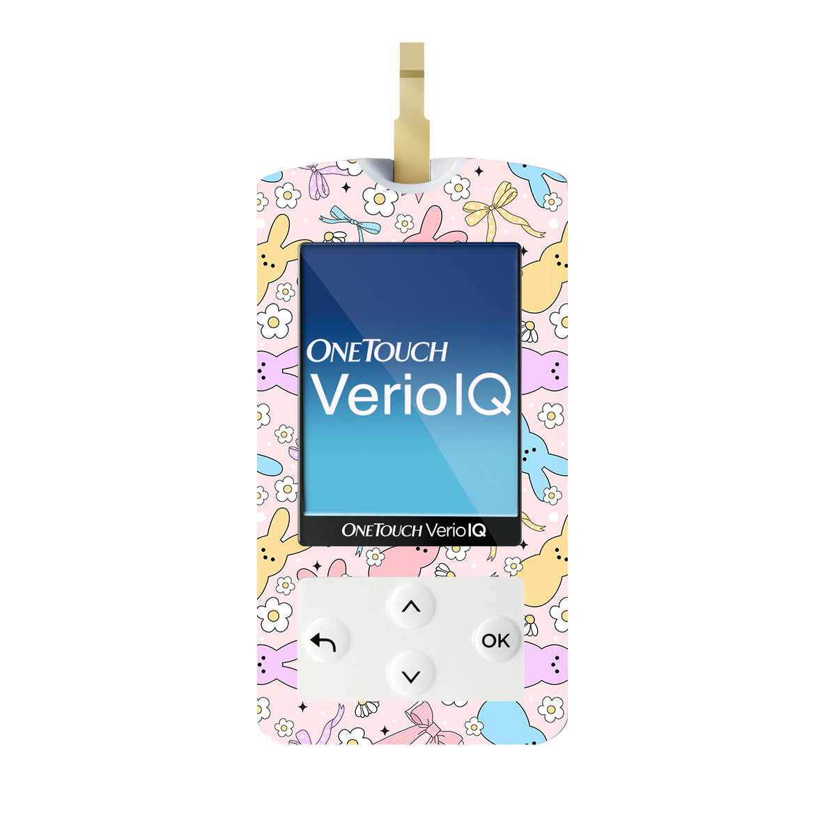 Hoppy Spring OneTouch Verio IQ Glucometer Sticker - Pump Peelz