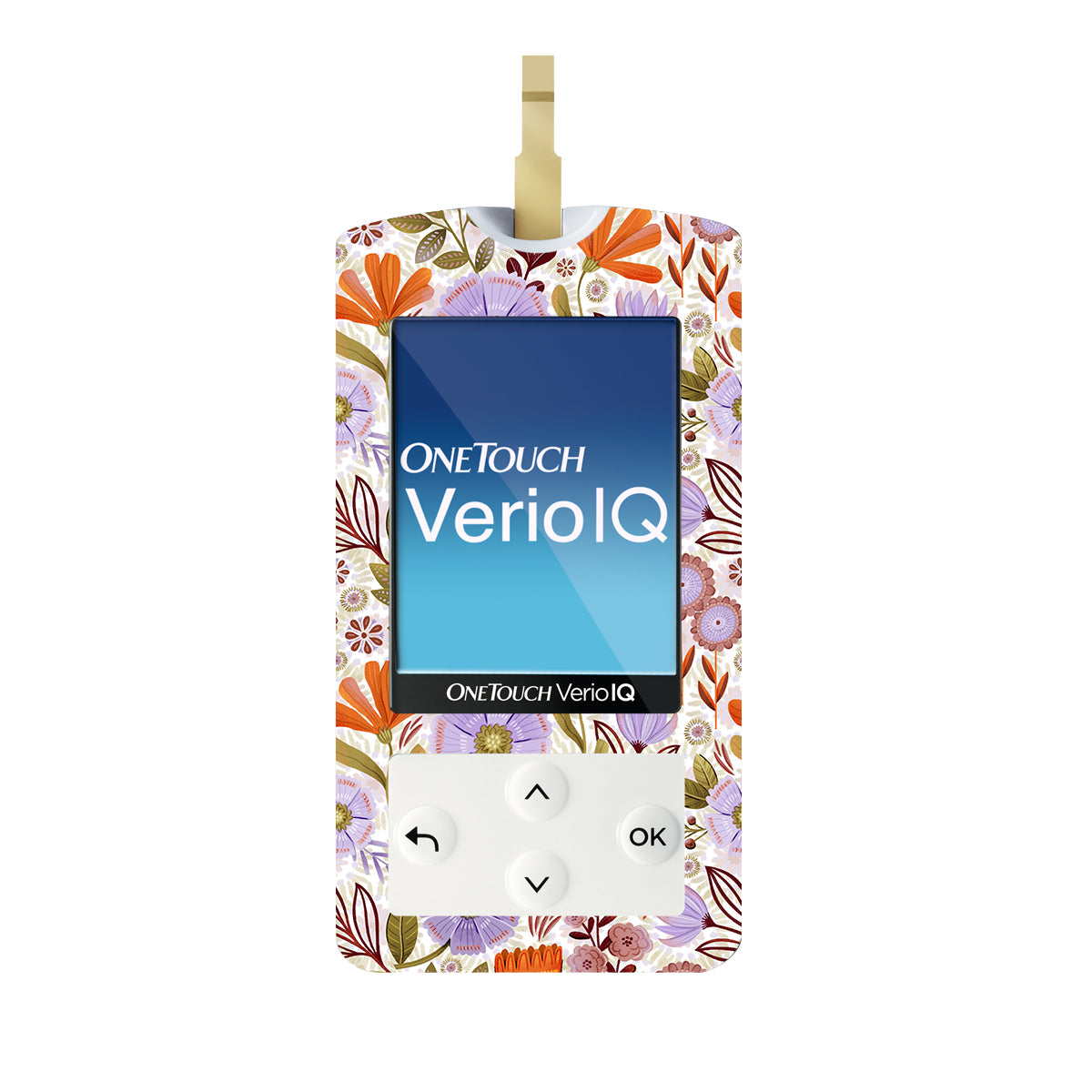 Autumn Meadow OneTouch Verio IQ Glucometer Sticker - Pump Peelz