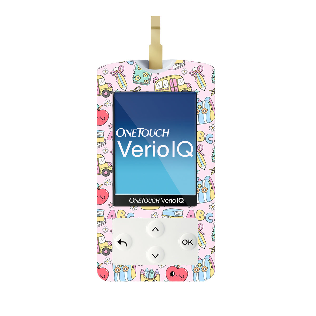 Tiny Scholar OneTouch Verio IQ Glucometer Sticker - Pump Peelz