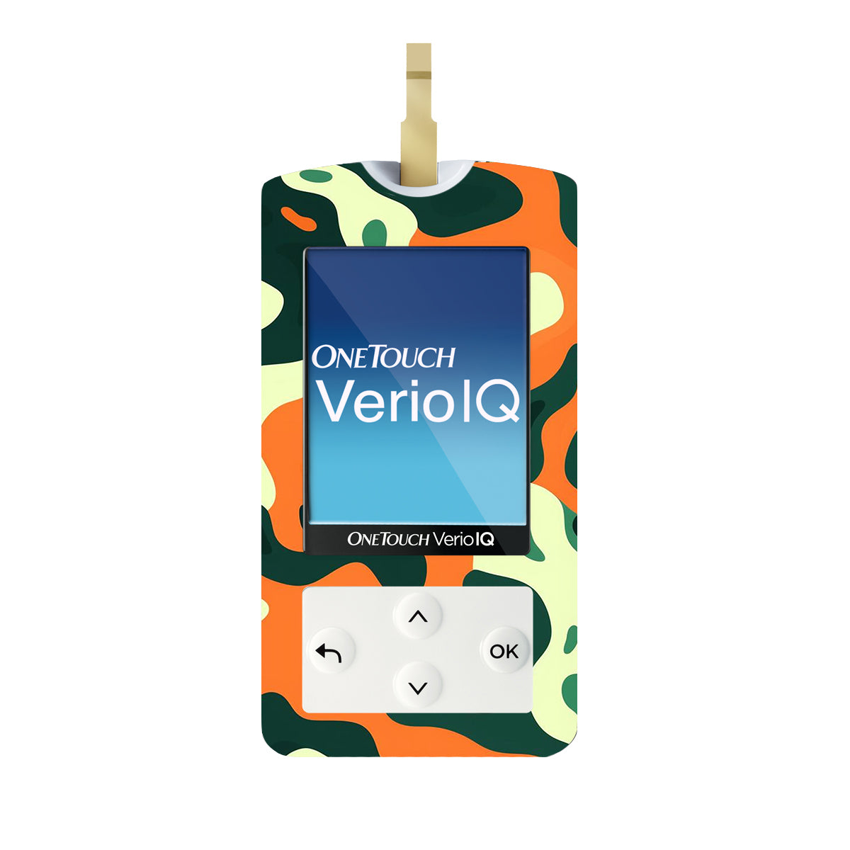 Wild Current OneTouch Verio IQ Glucometer Sticker - Pump Peelz